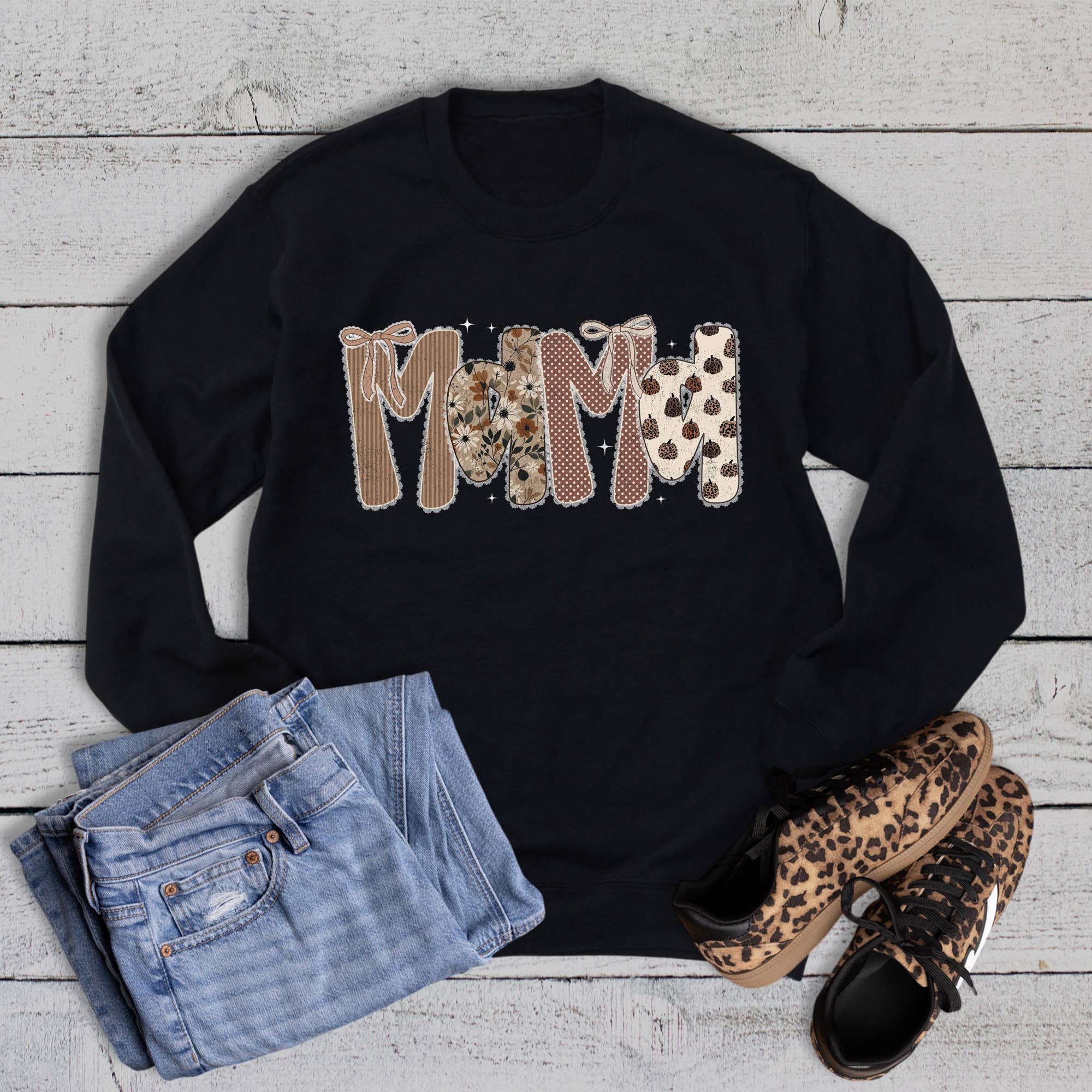 Fall Coquette Mama Sweatshirt T-Shirts, Hoodie | PodTeesHub.com