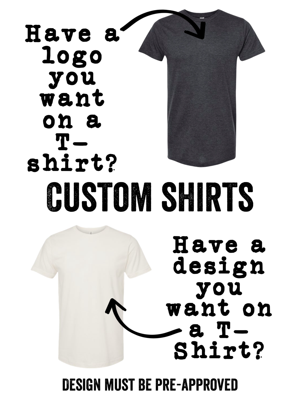 Customized Shirt | Design Preapproval Required | Tshirt Hoodie, Sweatshirt | PodTeesHub.com