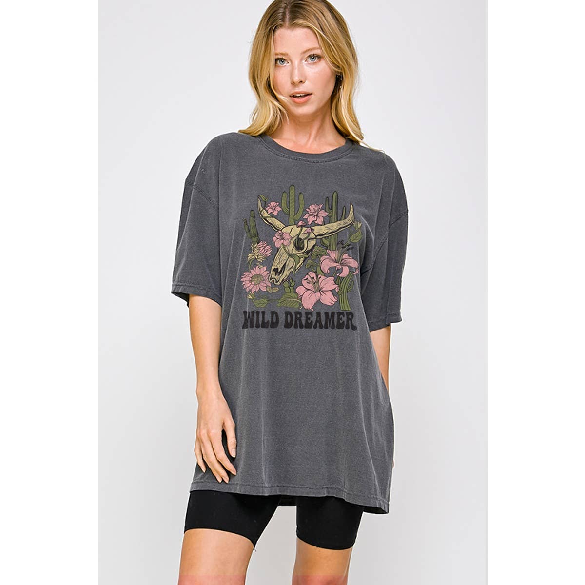 Wild Dreamer  Vintage   Graphic  Oversized Tee Hoodie, Sweatshirt | PodTeesHub.com