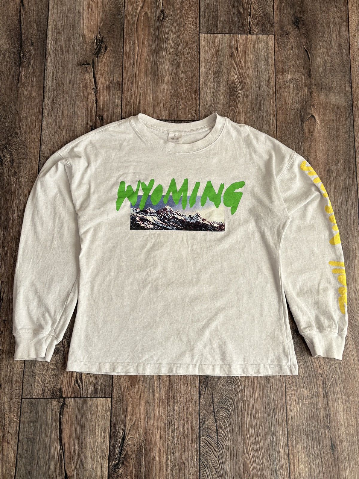 Rap Tees Kanye West Wayoming L S 2018 Album Listening Long Sleeve Tee Hoodie, Sweatshirt | PodTeesHub.com