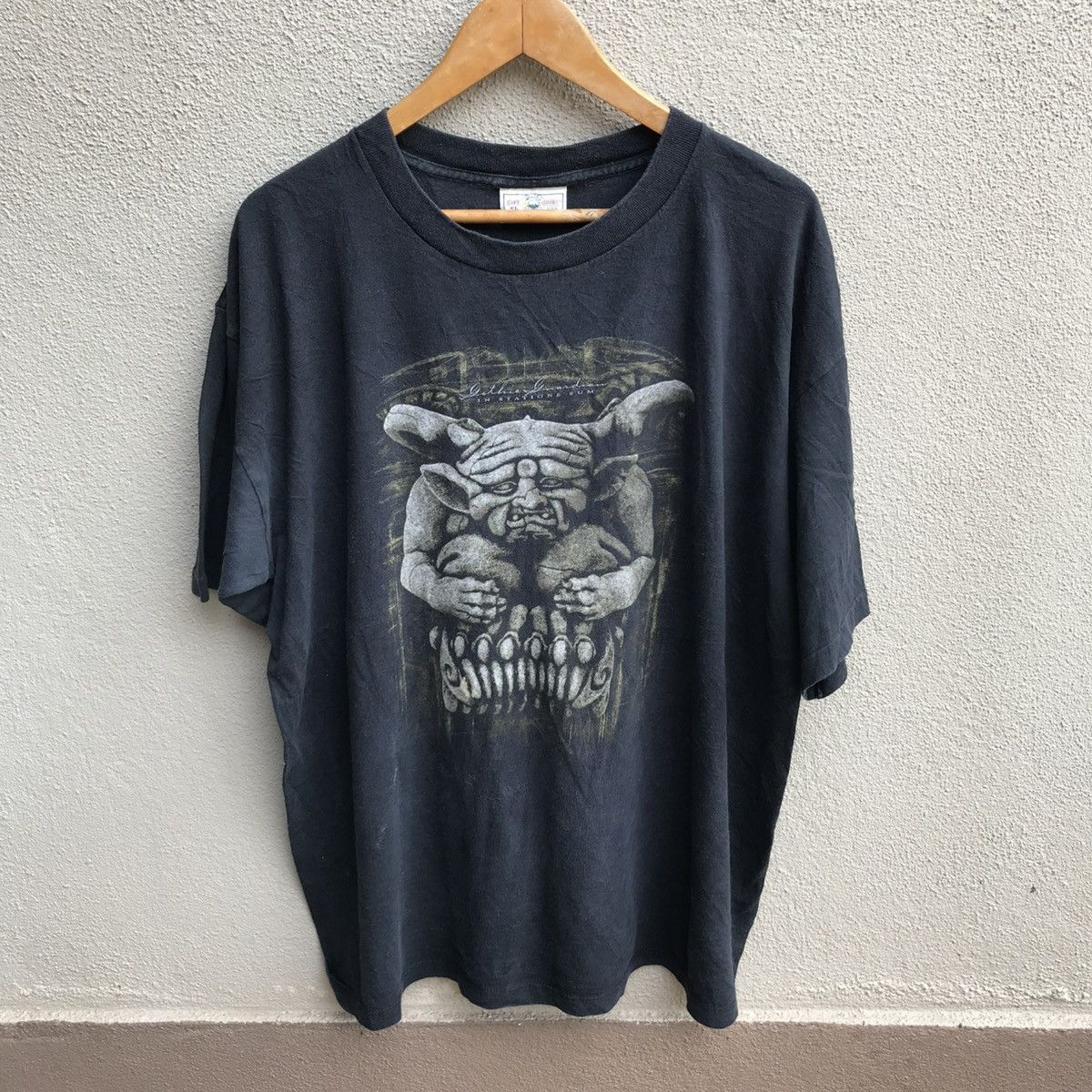 Vintage 90s Gargoyles Movie Horror Tee Cartoons Hoodie, Sweatshirt | PodTeesHub.com