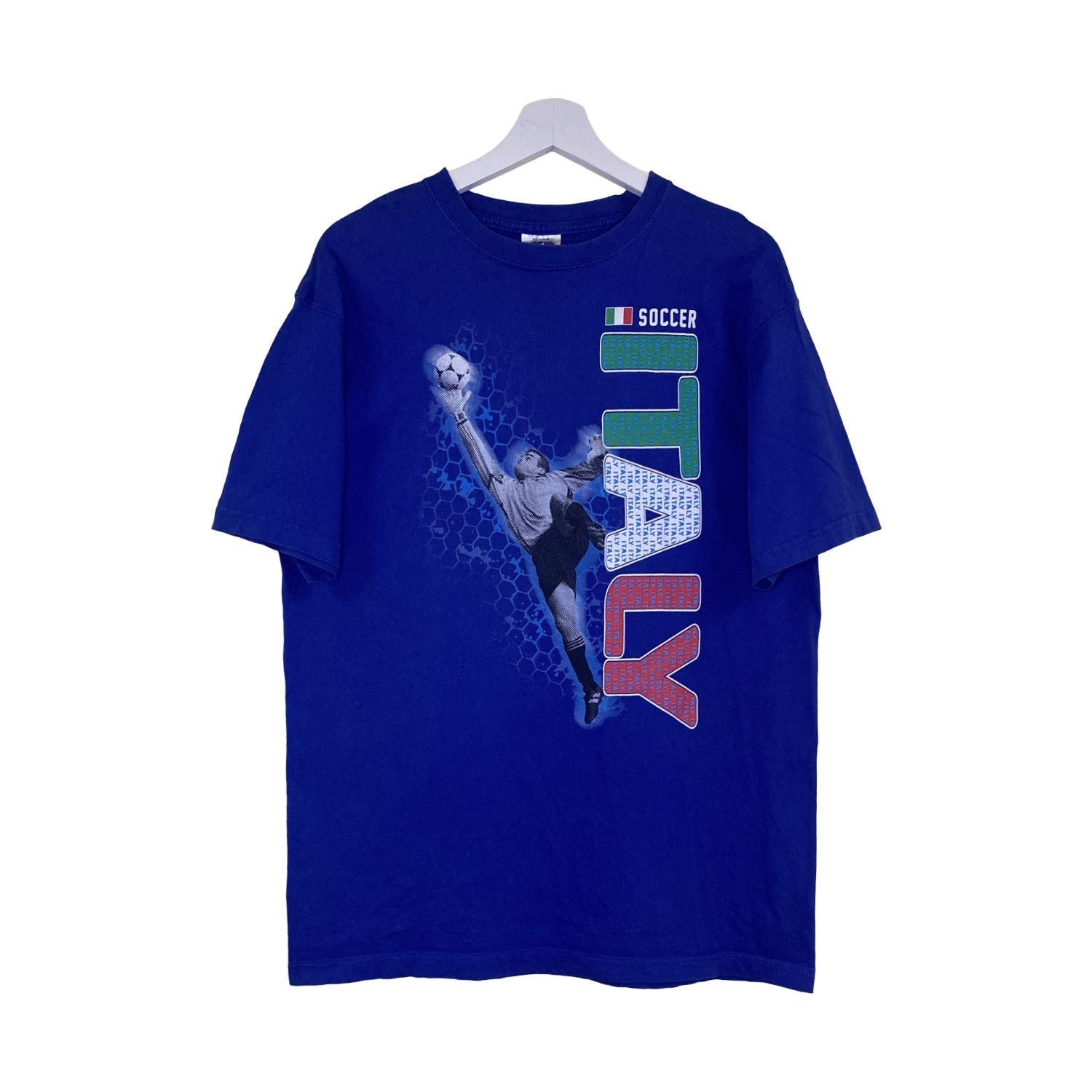 Vintage Y2k Italy Soccer Goalkeeper Graphic T Shirt Hoodie, Sweatshirt | PodTeesHub.com