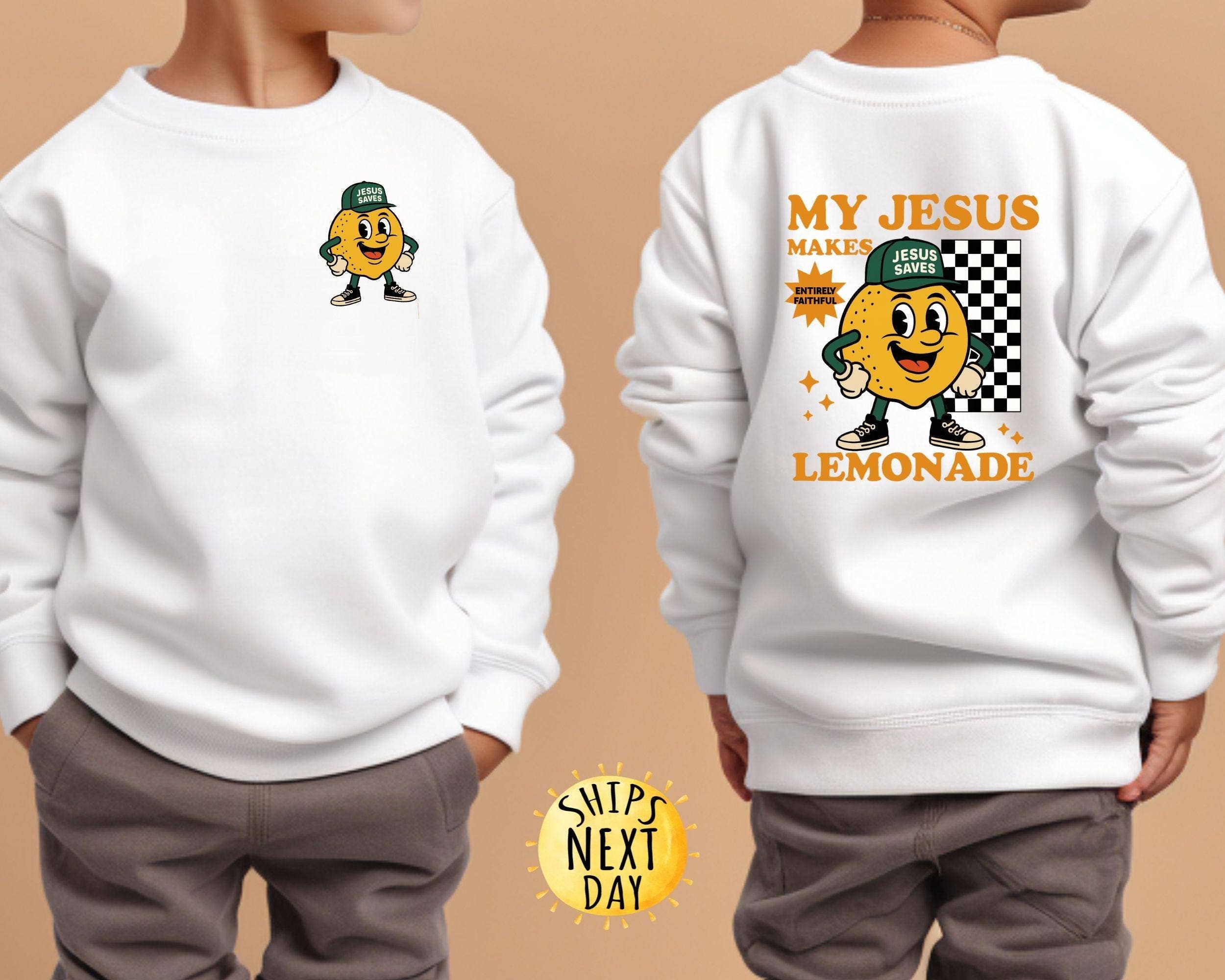 Lemonade Life Christian Kids Shirt Hoodie, Sweatshirt | PodTeesHub.com