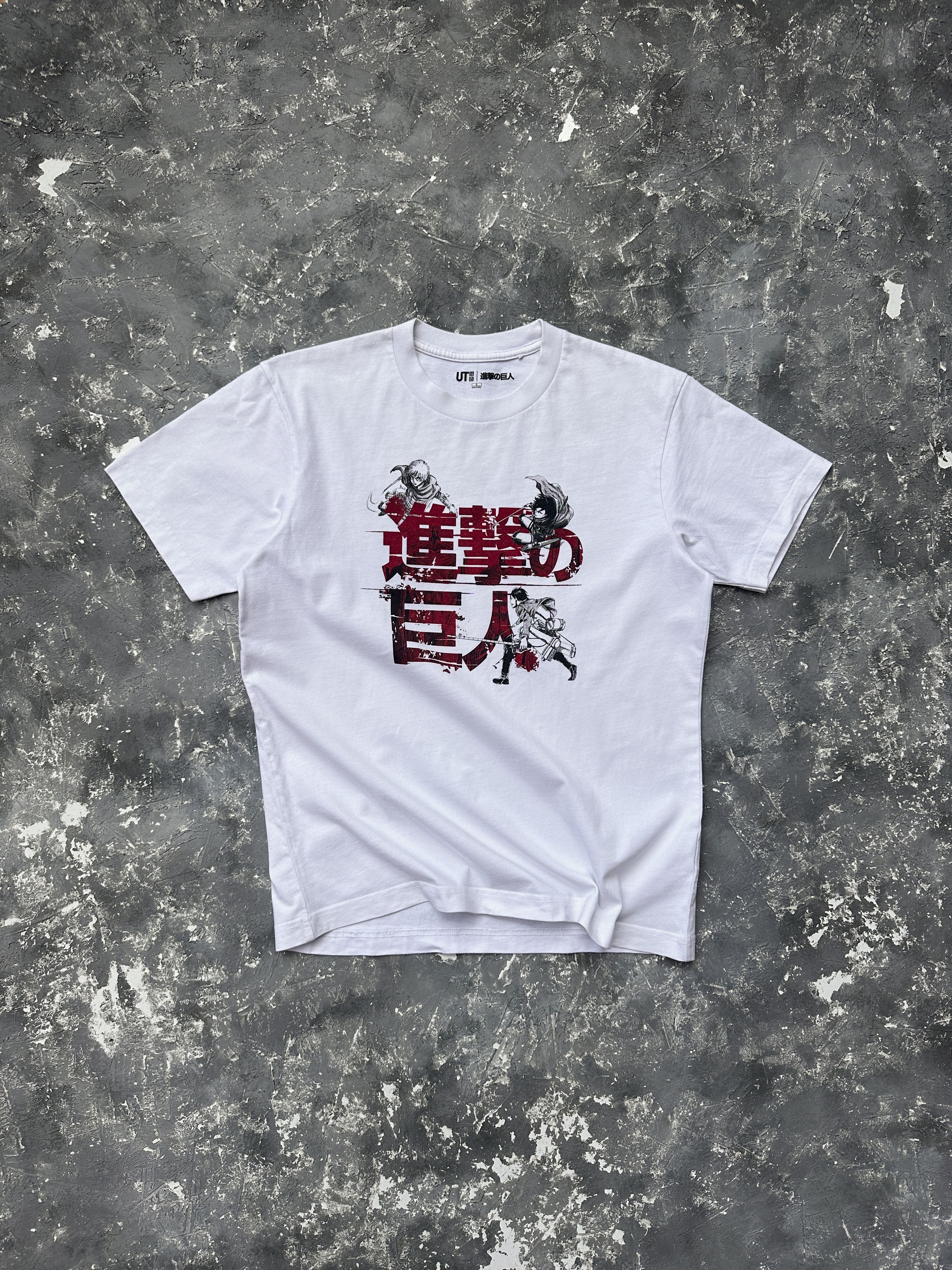 Uniqlo Attack On Titans Aot Anime Japan Shirt Hoodie, Sweatshirt | PodTeesHub.com
