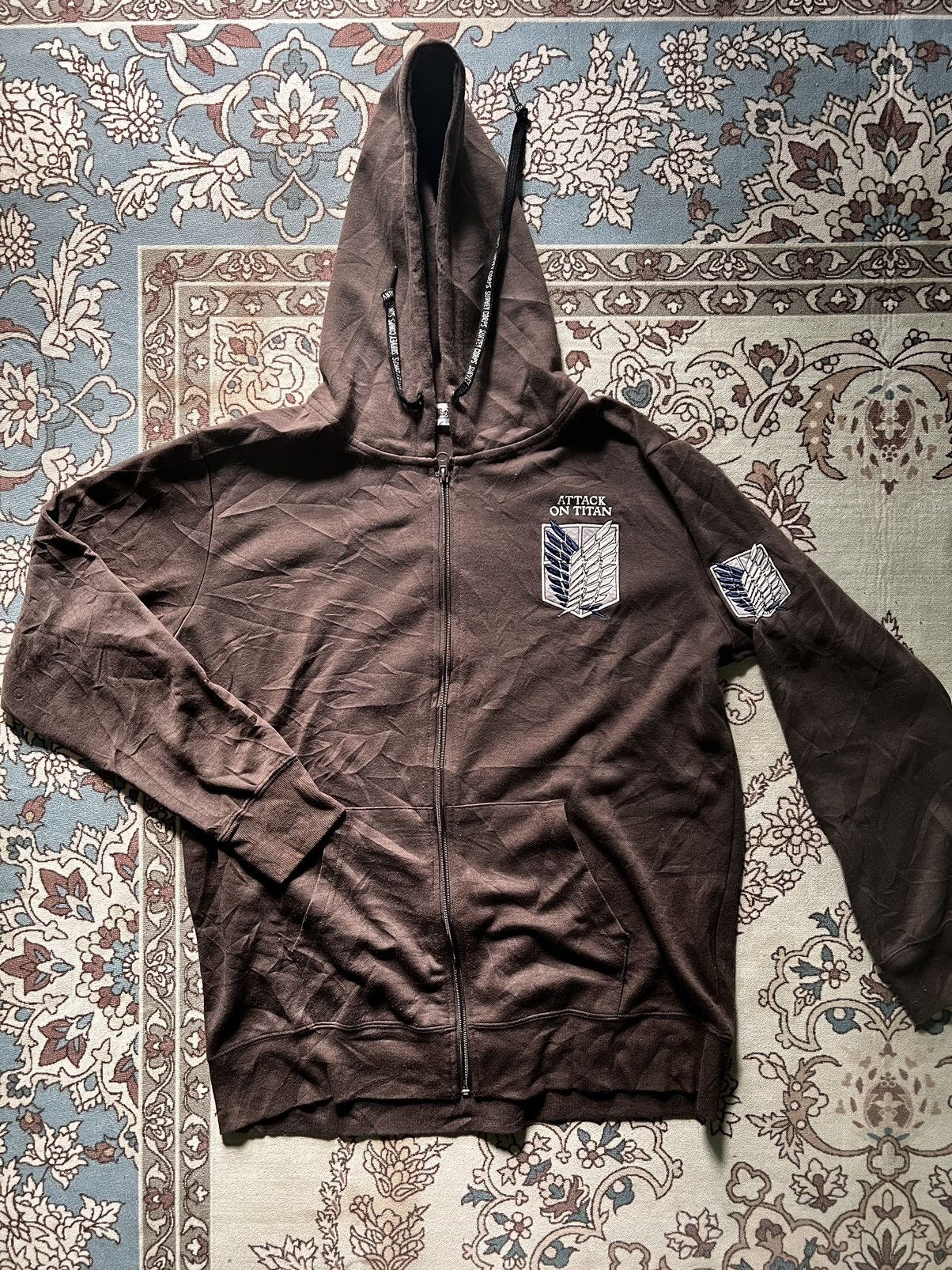 Japanese Brand Anime Attack Of Titan Hoodie Backhit T-Shirts, Sweatshirt | PodTeesHub.com