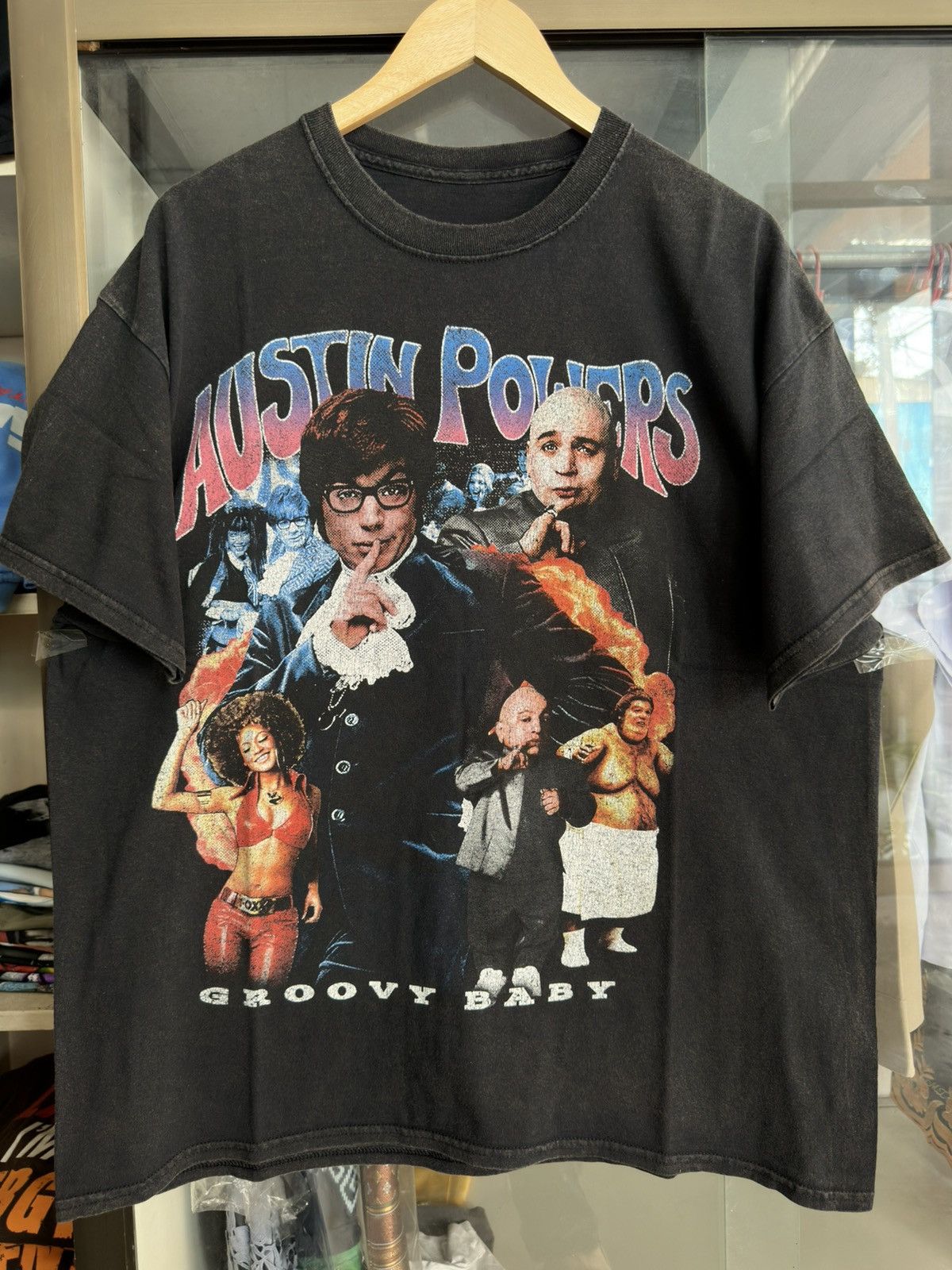 Crew Goat Crew Austin Powers Groovy Baby Movie T-Shirts, Hoodie, Sweatshirt