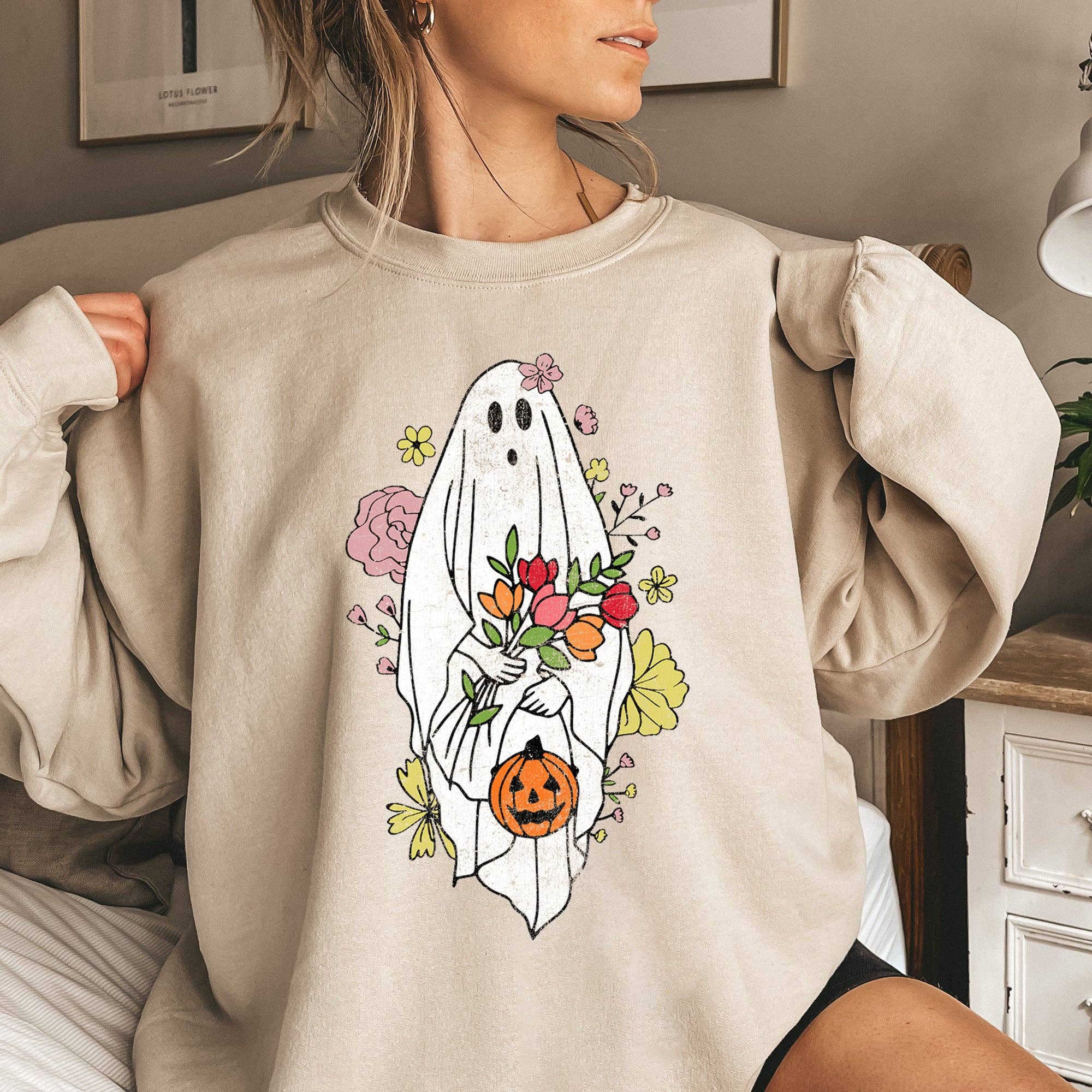 Ghost Bride Halloween Sweatshirt T-Shirts, Hoodie | PodTeesHub.com