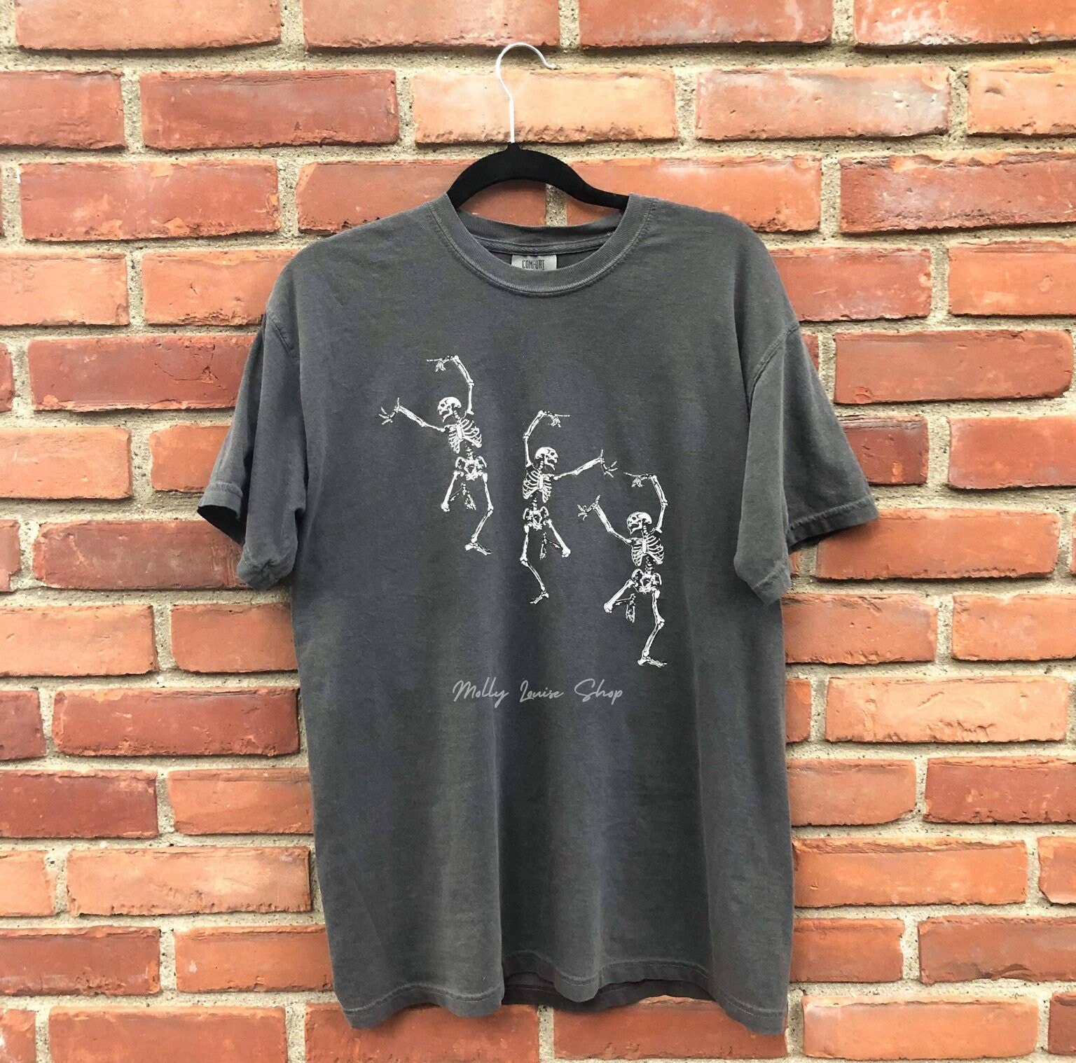 Skeleton Dancing Halloween Tee - Spooky Fun Shirt Hoodie, Sweatshirt | PodTeesHub.com