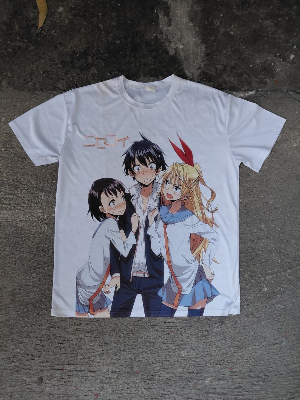 Vintage Nisekoi Anime Shirt Heavy Polyster Hoodie, Sweatshirt | PodTeesHub.com