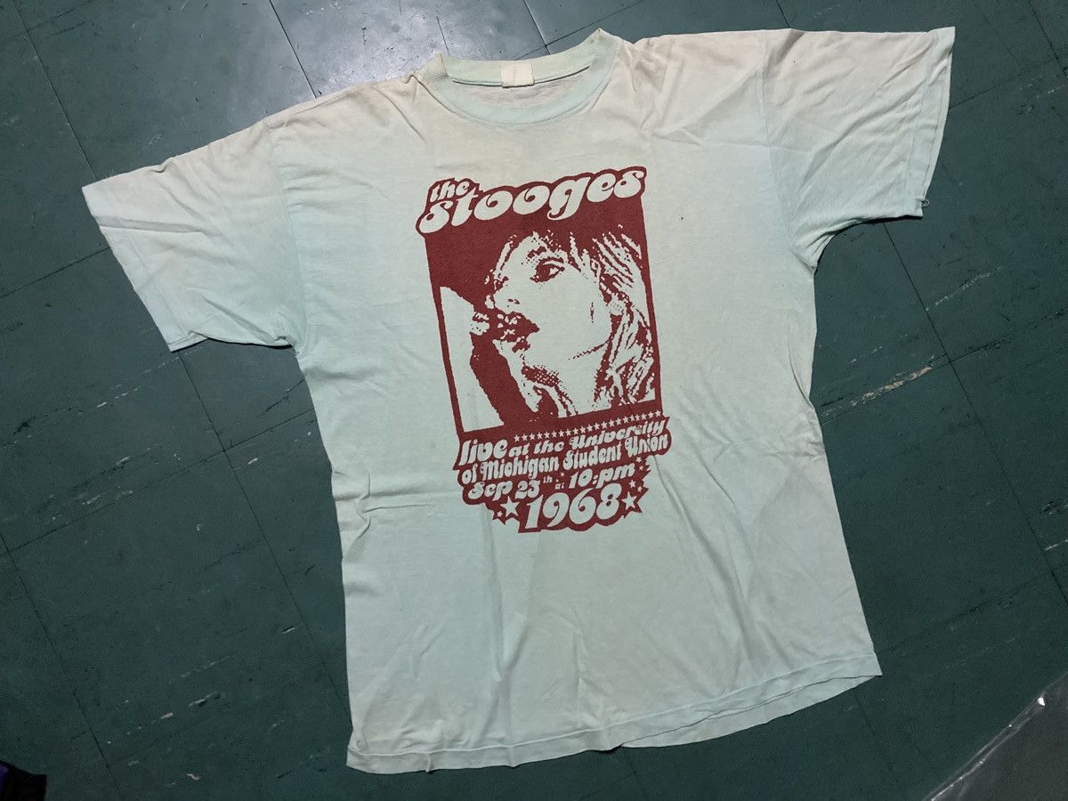 Vintage T Shirt The Iggy Pop And The Stooges 90s Hoodie, Sweatshirt | PodTeesHub.com