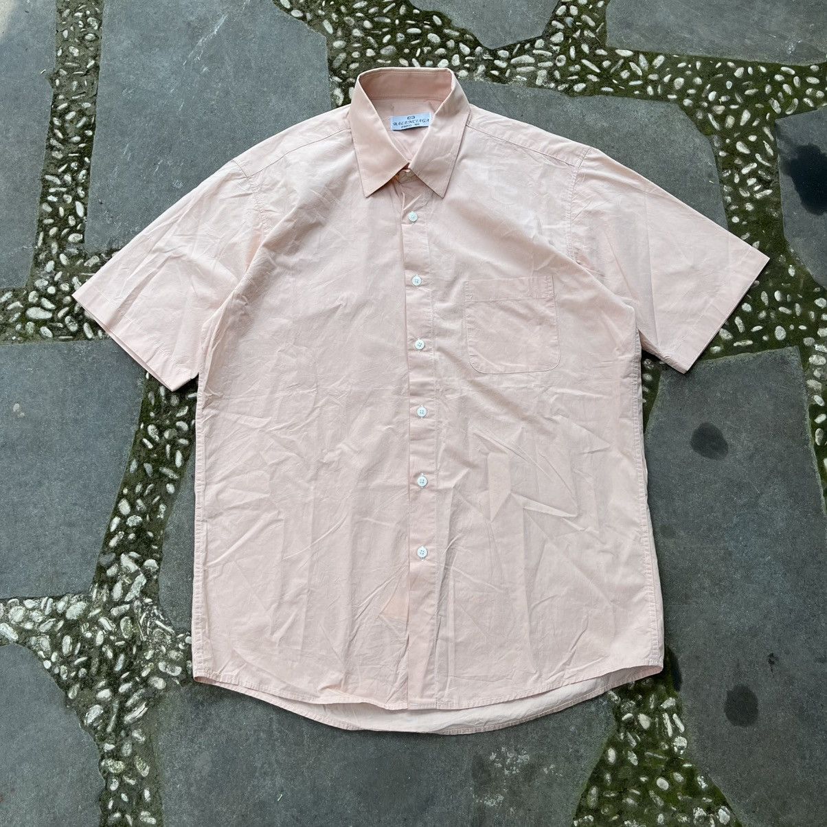 Balenciaga Need Gone Crazy Vintage 80s Balenciaga Short Sleeve Shirt Hoodie, Sweatshirt | PodTeesHub.com