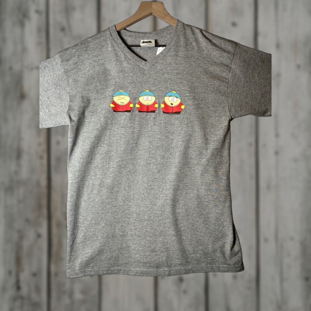 Vintage South Park Cartman T Shirt Stanley Desantis Vtg Large New Ds A196 Unisex Adults Gray Hoodie, Sweatshirt