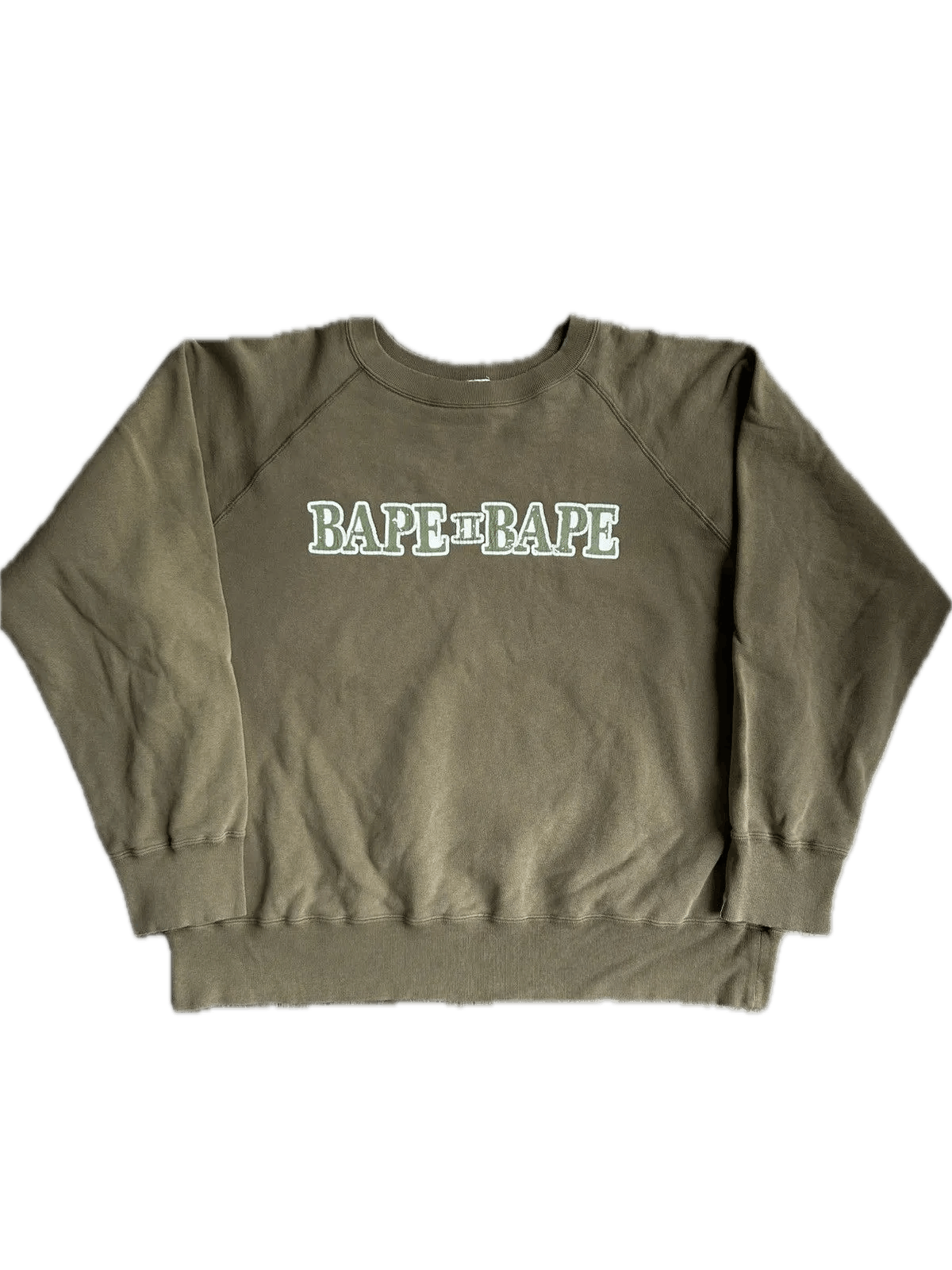 Og Bape Bape 2 Bape Crewneck Olive T-Shirts, Hoodie, Sweatshirt | PodTeesHub.com