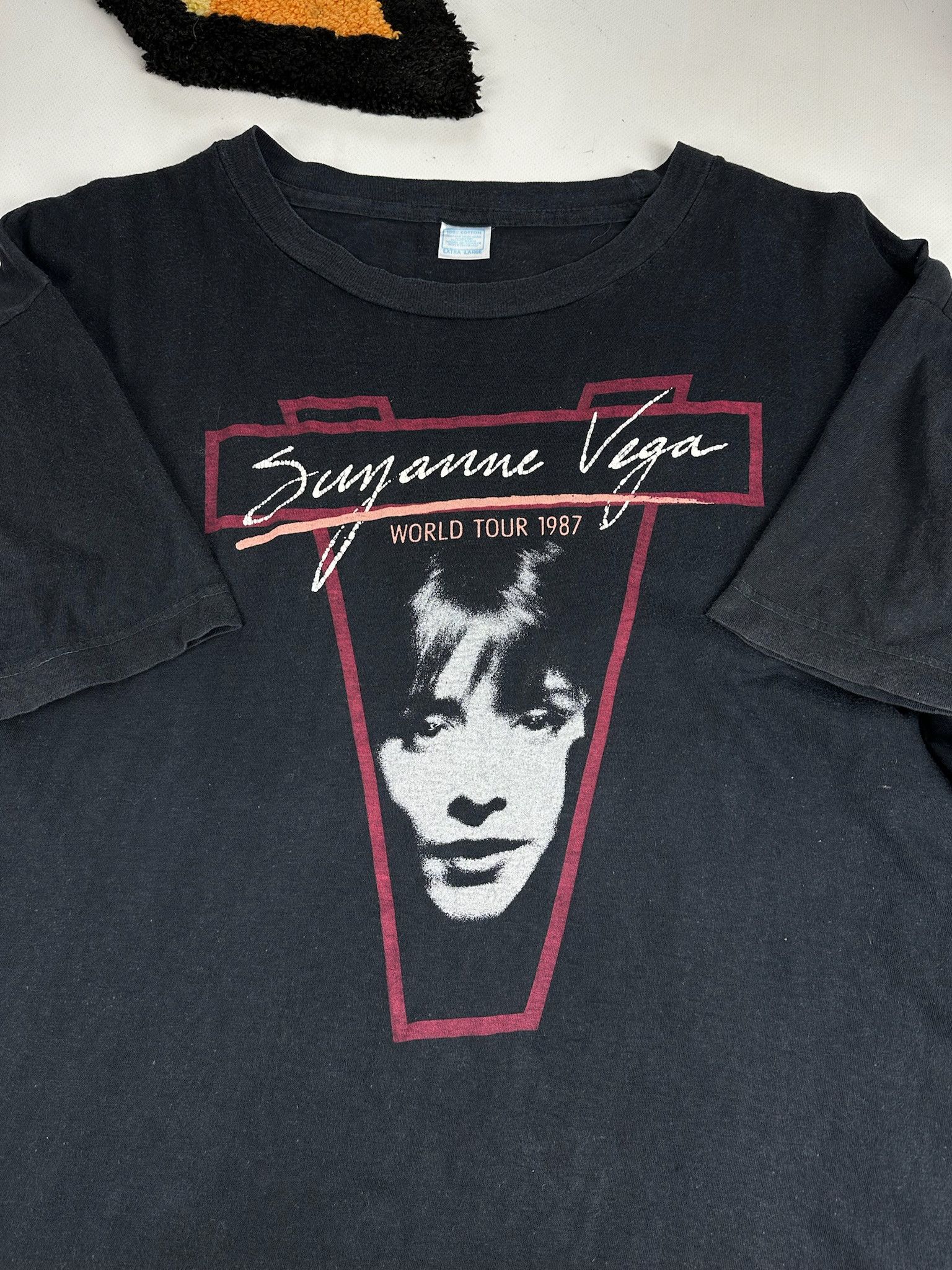 Band Tees Vintage Suzanne Vega Shirt 1987 Tee Tour Hoodie, Sweatshirt | PodTeesHub.com