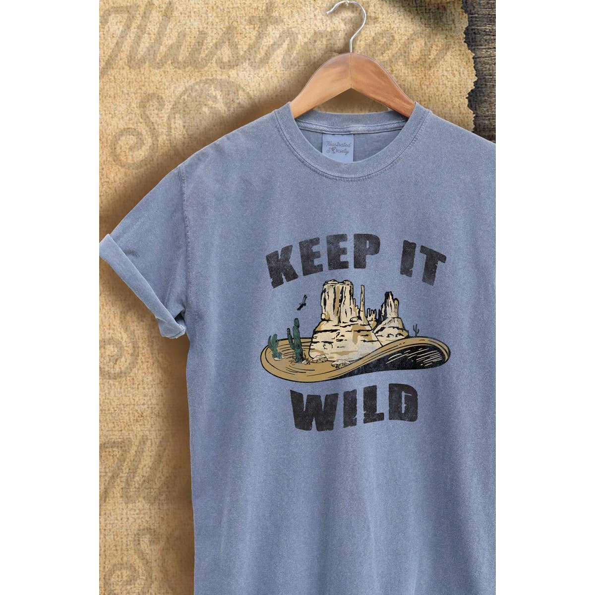 Keep It Wild  Vintage Graphic  Tee Hoodie, Sweatshirt | PodTeesHub.com