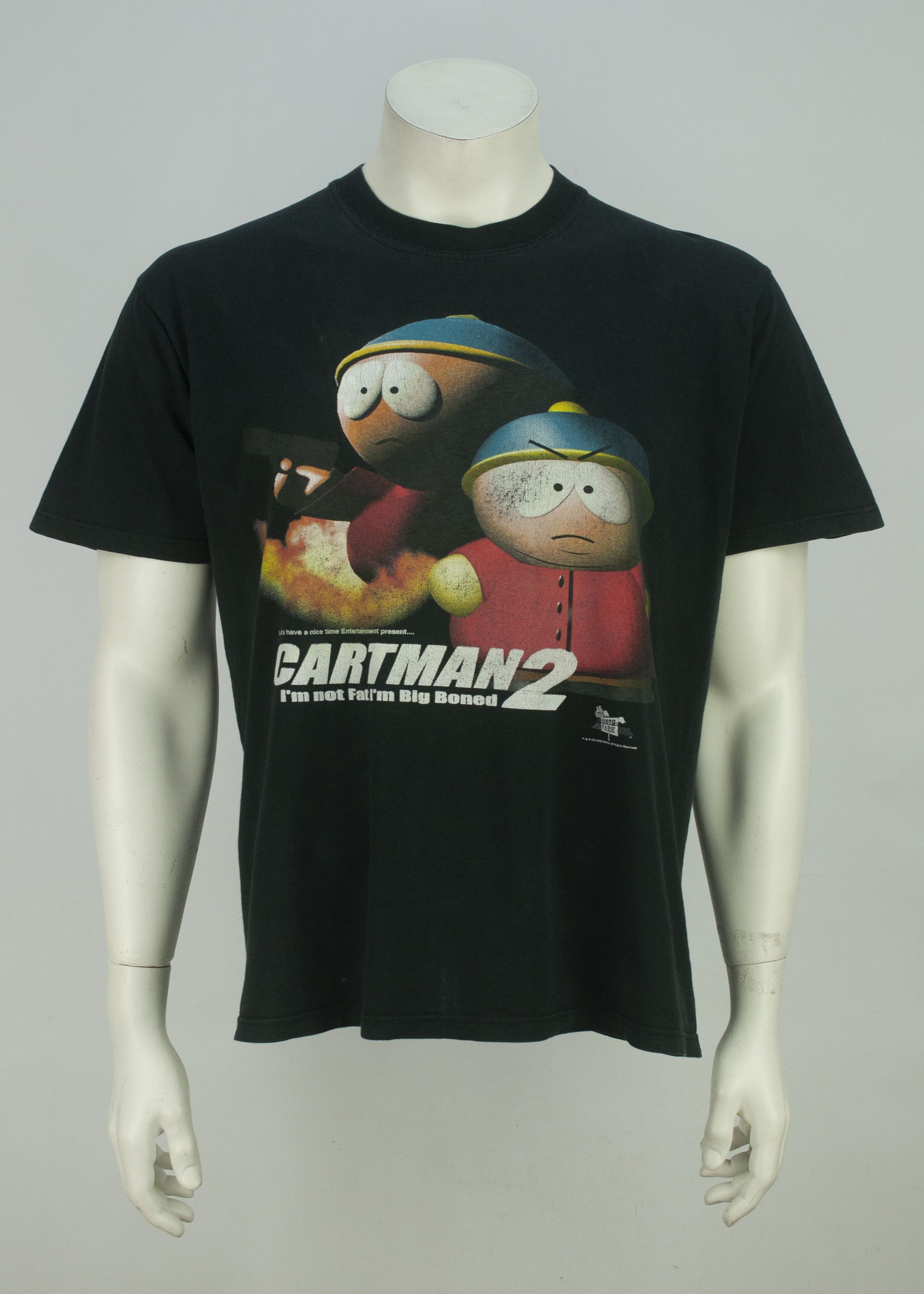 Vintage 2001 South Park Cartman 2 I M Not Fat I M Big Boned 3d T-Shirts, Hoodie, Sweatshirt