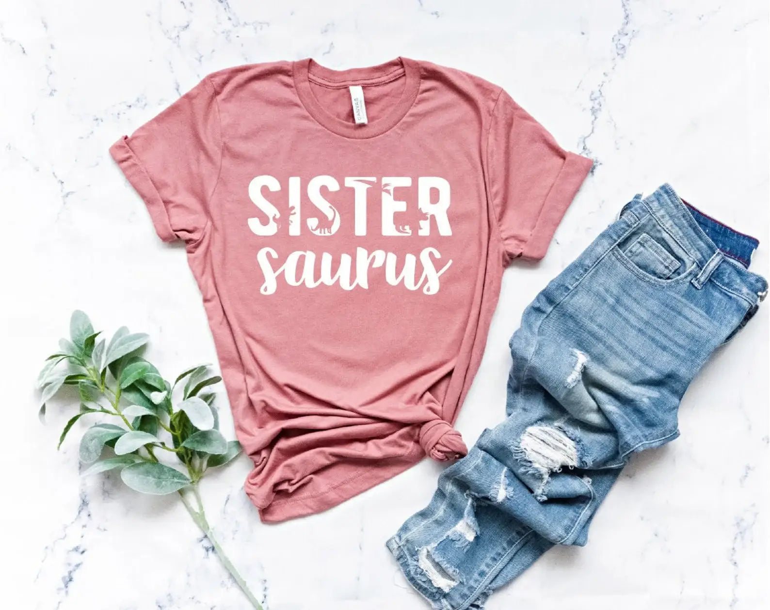 Sister Saurus T-Shirt Hoodie, Sweatshirt | PodTeesHub.com