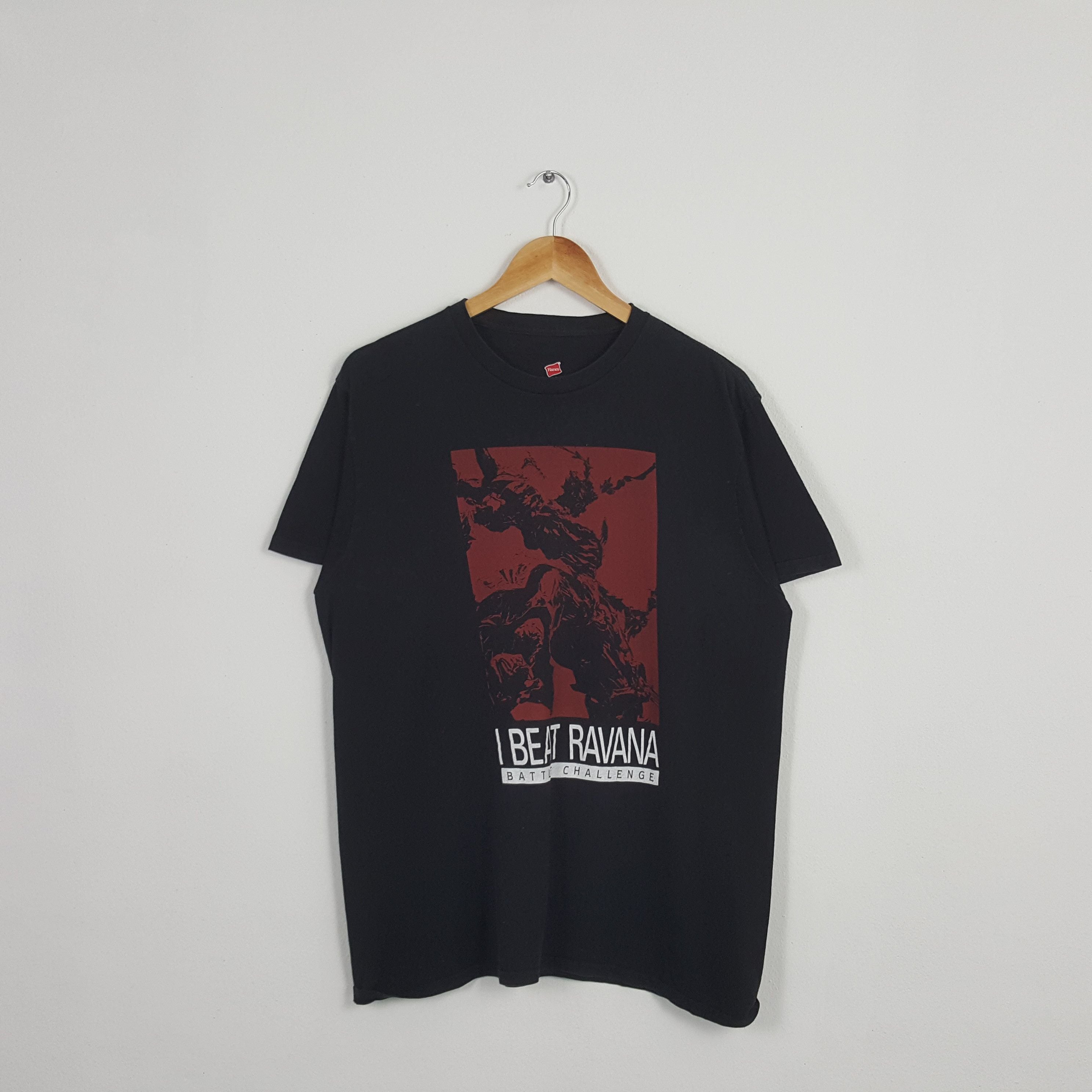 Japanese Brand X Vintage Vintage I Beat Ravana Final Fantasy Game Tshirt Hoodie, Sweatshirt | PodTeesHub.com
