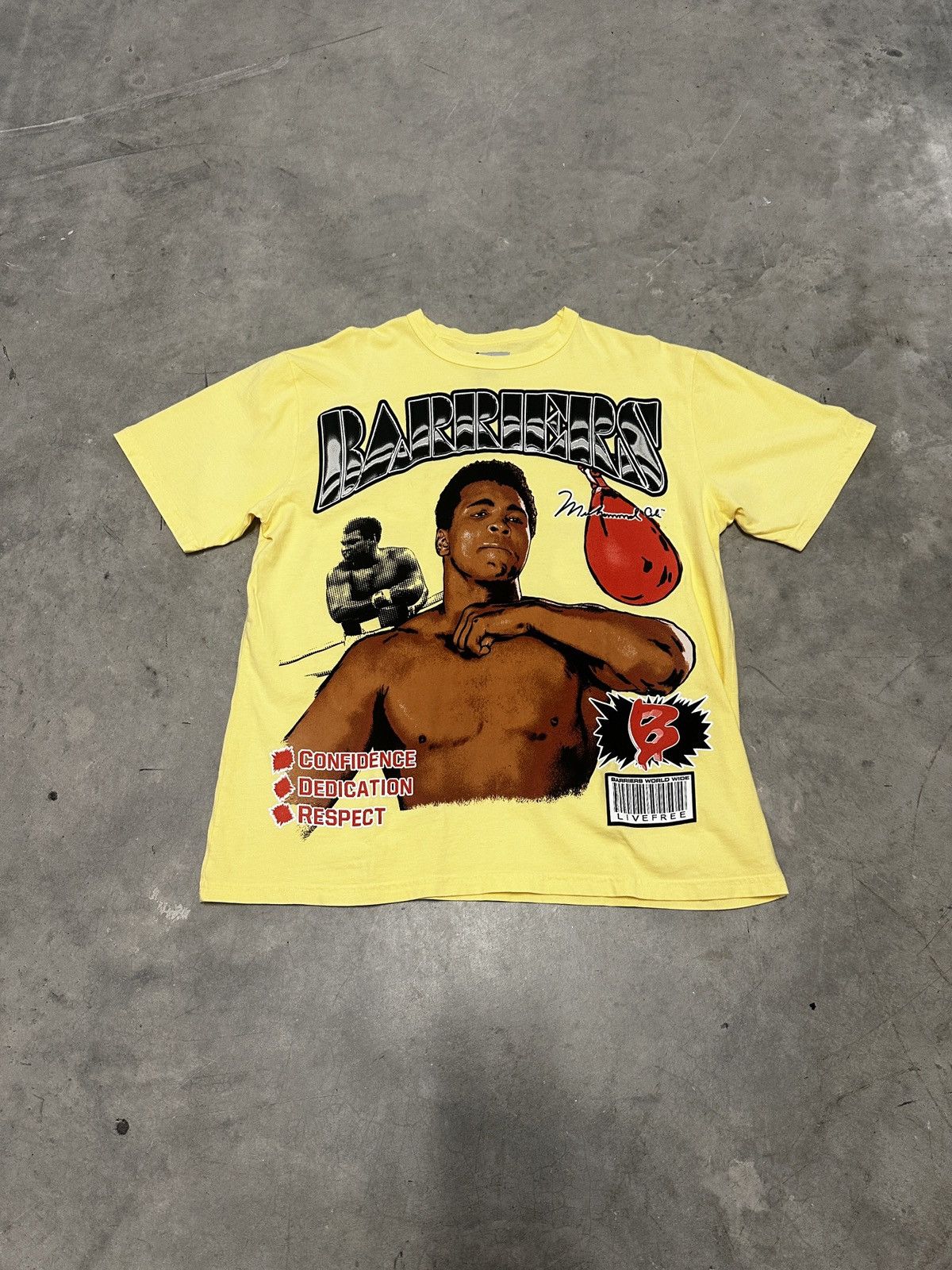 Barriers Muhammad Ali Graphic Tee New Hoodie, Sweatshirt | PodTeesHub.com