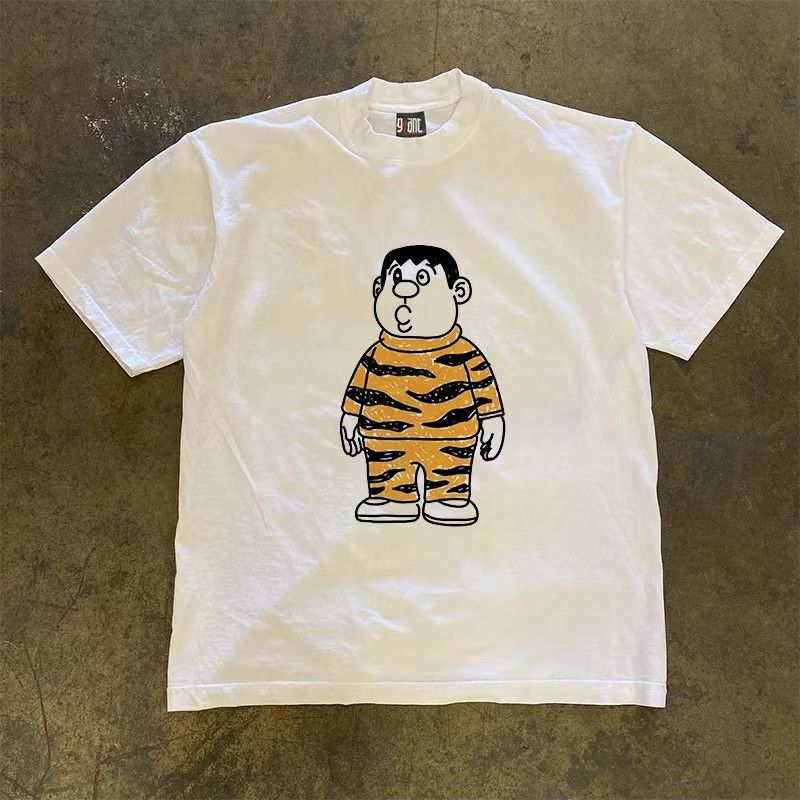 Vintage Street Cartoon Pattern Retro Cotton T-Shirts, Hoodie, Sweatshirt