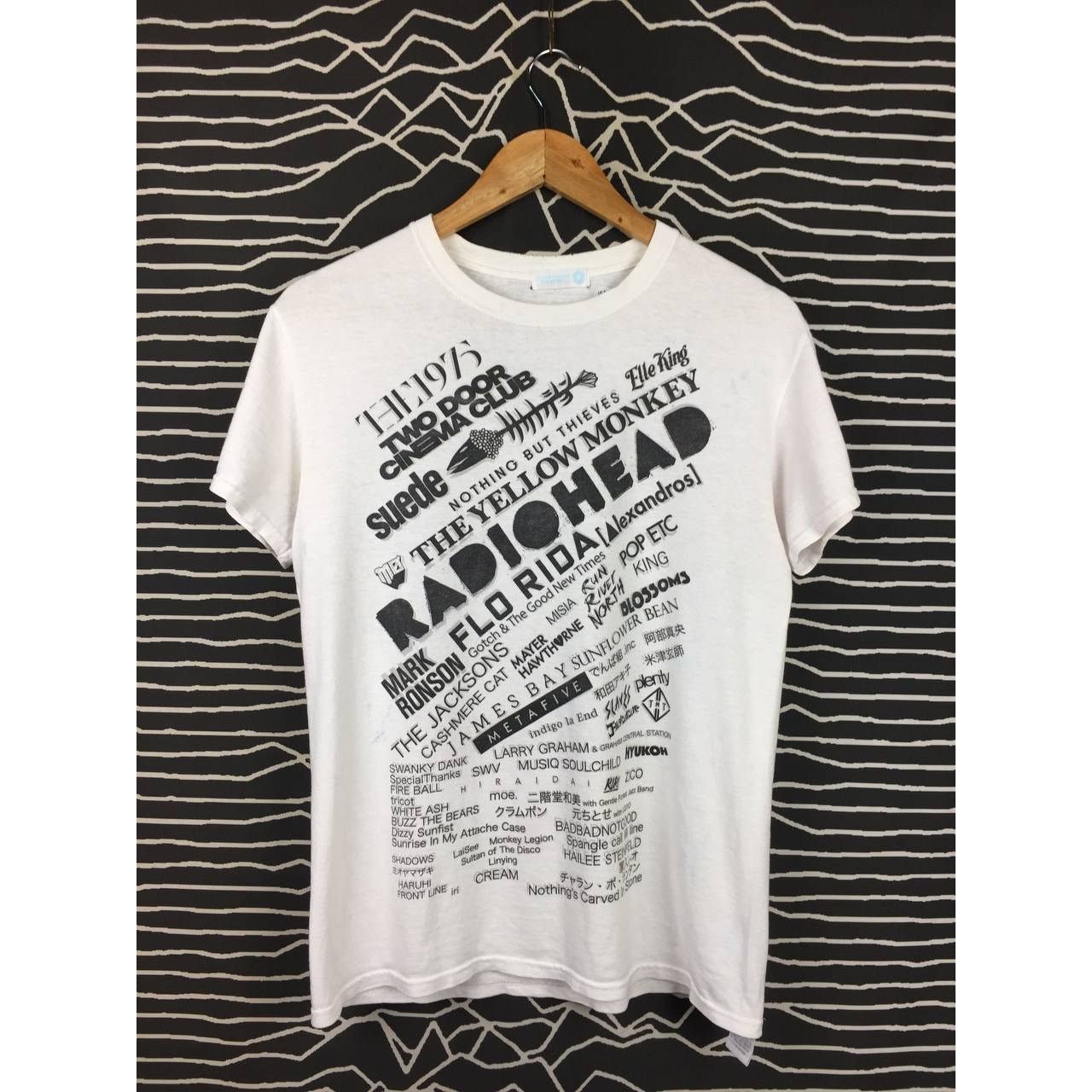 Japanese Brand X Vintage Summer Sonic 2016 Music Festival Radiohead Suede Band Tee Hoodie, Sweatshirt | PodTeesHub.com