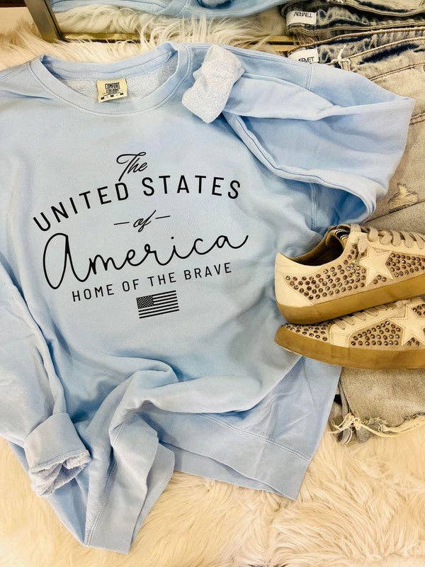 The United States of America Patriotic Sweatshirt T-Shirts, Hoodie | PodTeesHub.com