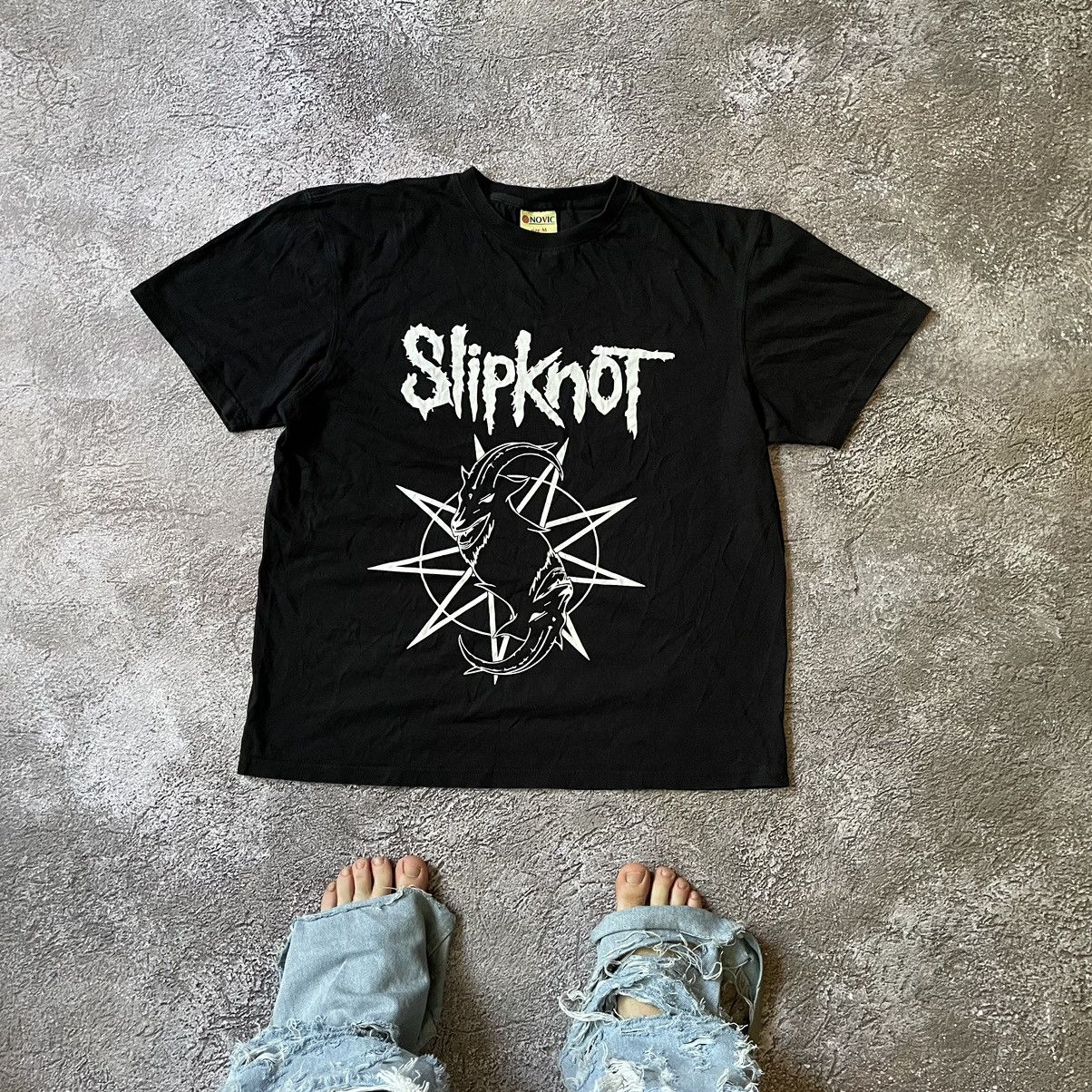 Band Tees Vintage Y2k Slipknot Goat Blood Dead Skulls Horror Tee Hoodie, Sweatshirt | PodTeesHub.com