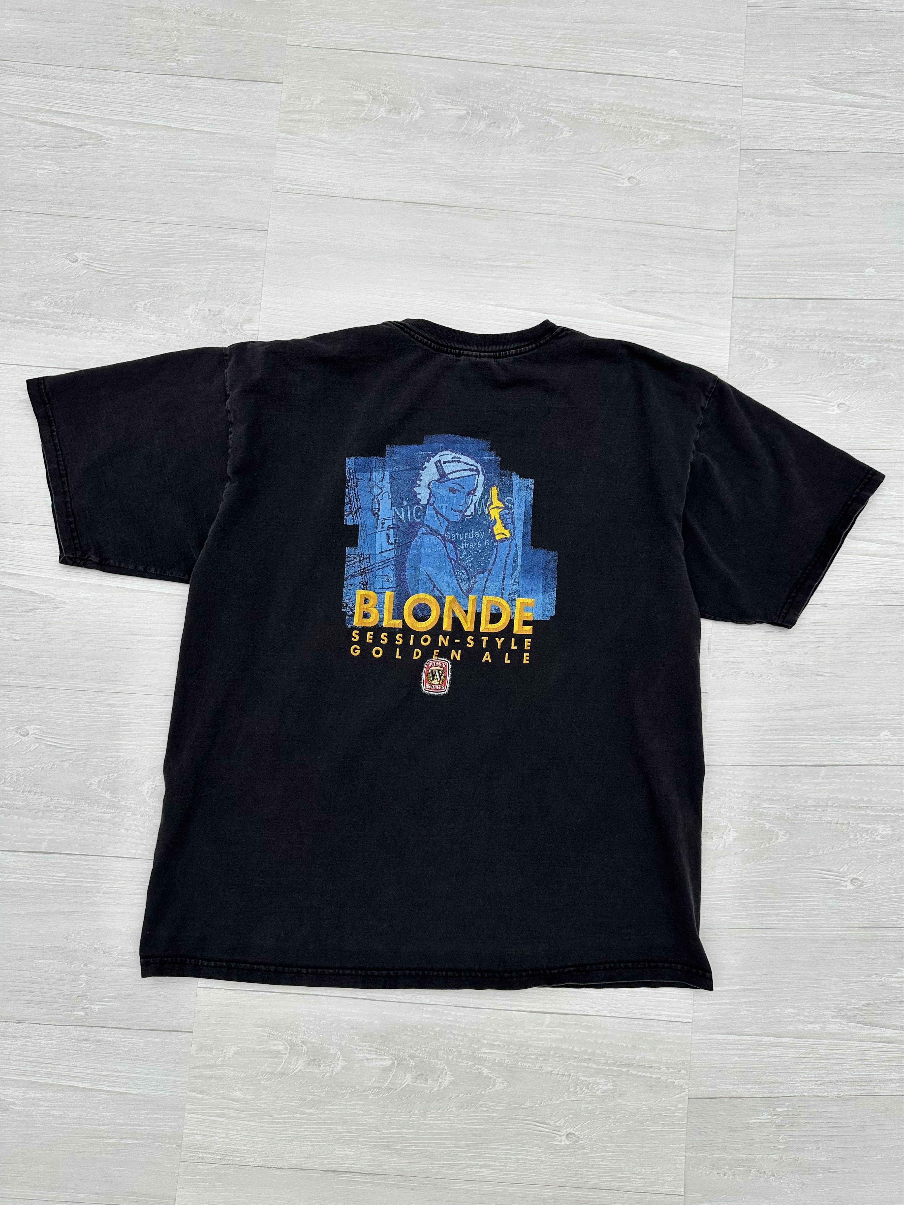 Gildan Vintage Blonde Golden Ale Retro Woman Tee Sz Medium Hoodie, Sweatshirt | PodTeesHub.com