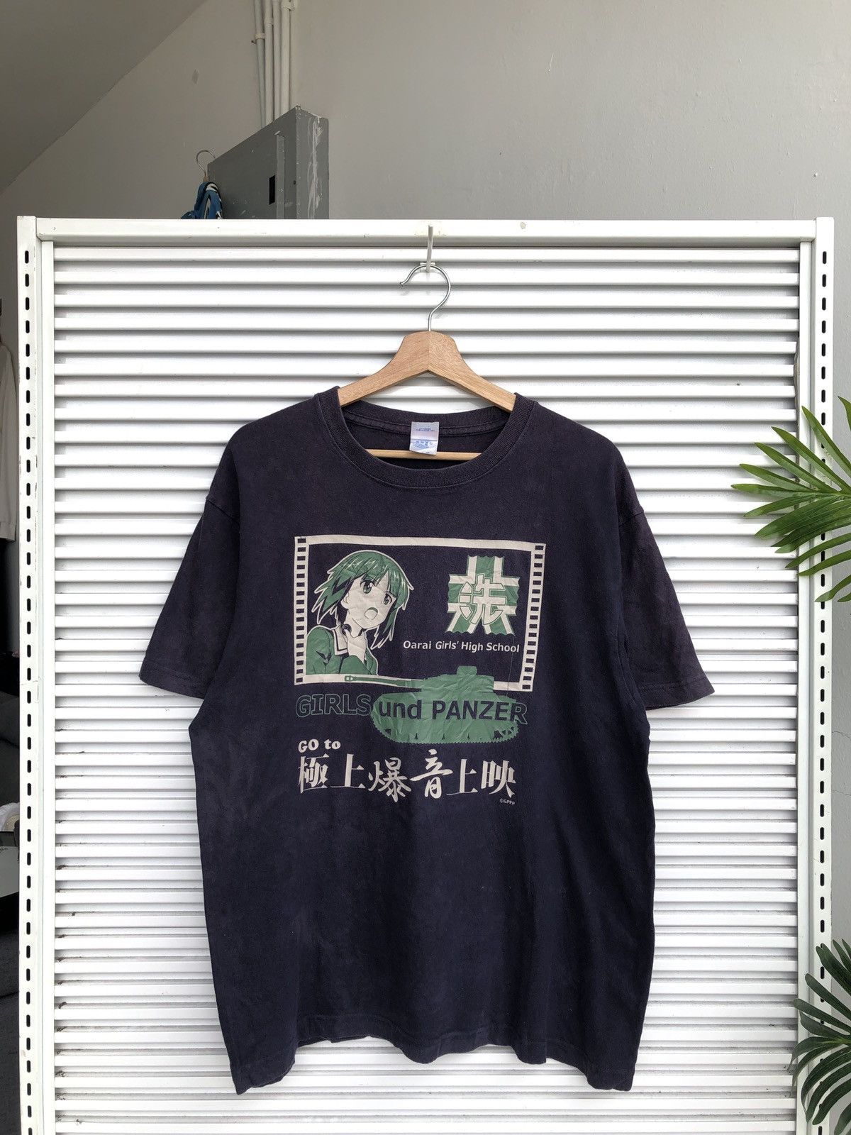 Japanese Brand X Vintage Vintage Girls Und Panzer Tees Evangelion Akira Devilman Hoodie, Sweatshirt | PodTeesHub.com