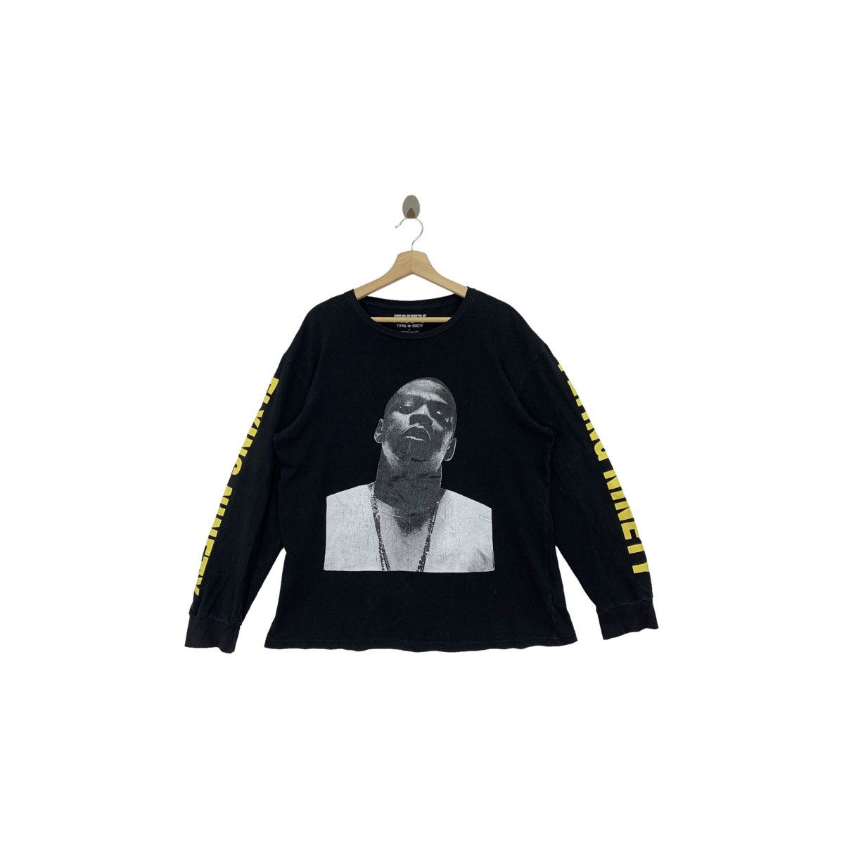 Z Rare Jay Z Paty Tour Flying Ninety Spellout On Sleeve Long T-Shirts, Hoodie, Sweatshirt | PodTeesHub.com