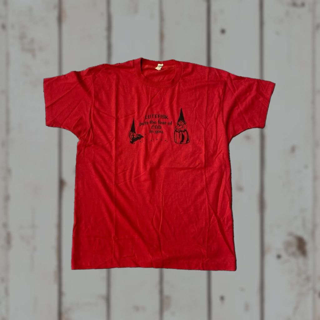 Vintage Screen Stars T Shirt Xl Red Usa Men Short Sleeve Cotton Blend No Holes Or Stains Hoodie, Sweatshirt | PodTeesHub.com