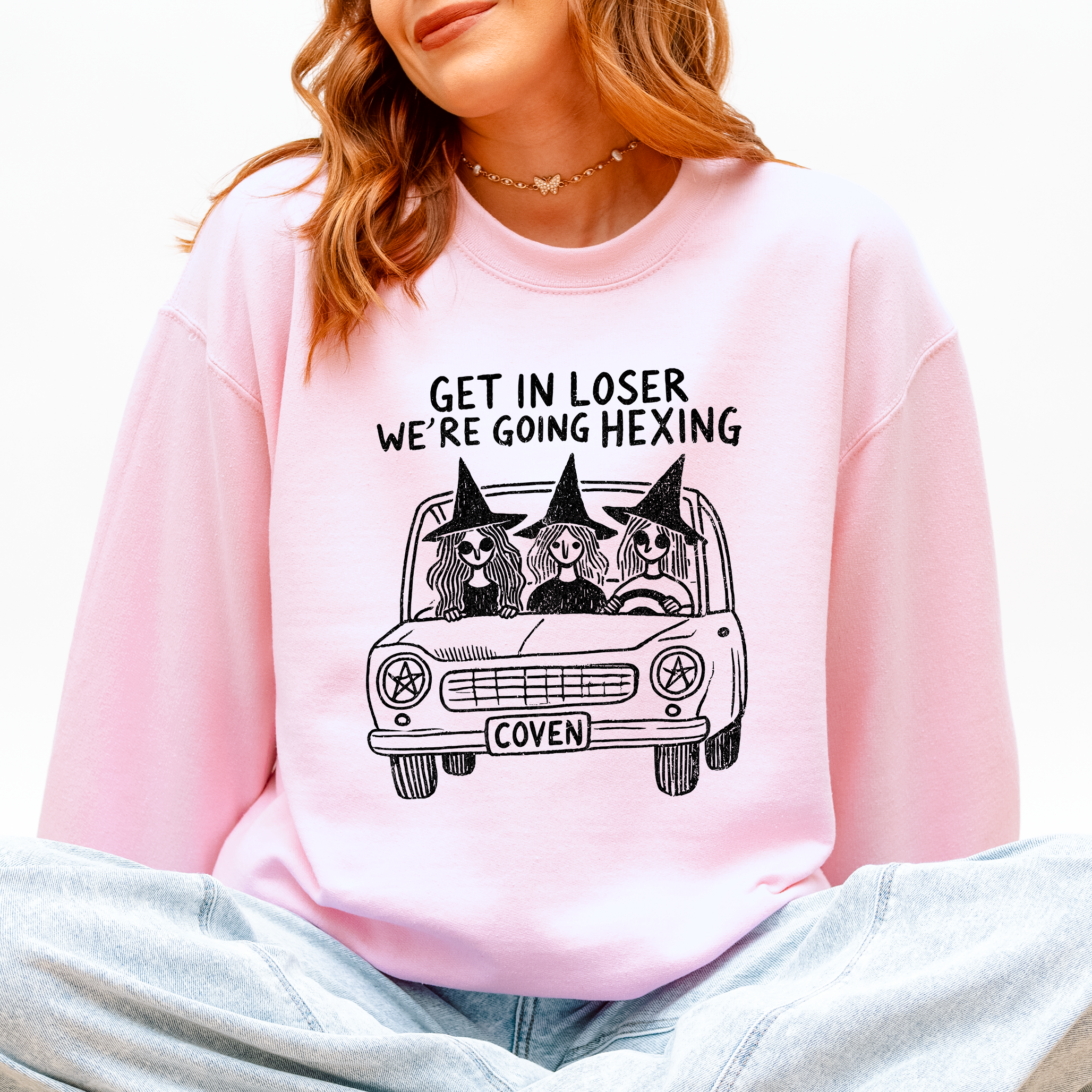 Get in Loser, We're Going Hexing Halloween, Coven Sweatshirt T-Shirts, Hoodie | PodTeesHub.com