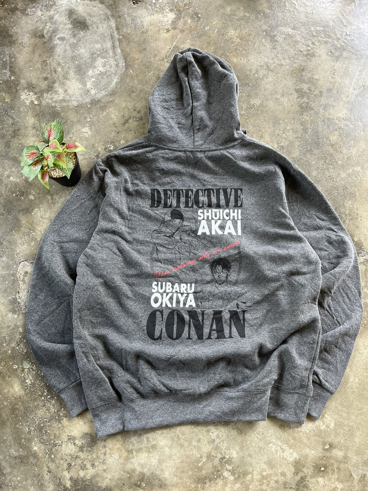 Japanese Brand Nos Detective Conan Subaru Okiya Nwt Big Logo Hoodie T-Shirts, Sweatshirt | PodTeesHub.com