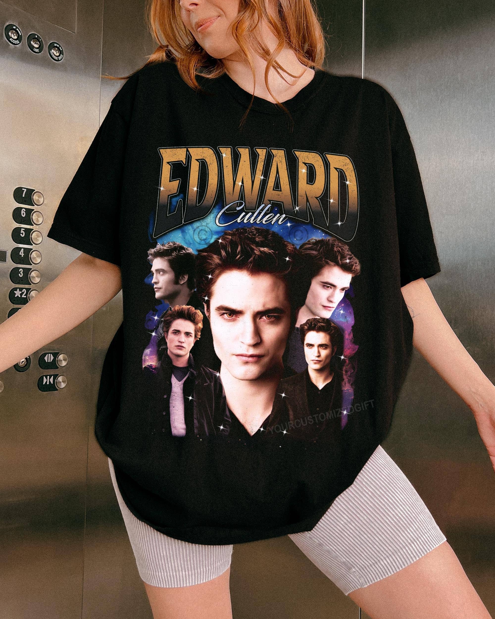 Classic Unisex Edward Cullen Vintage T-Shirt Hoodie, Sweatshirt | PodTeesHub.com