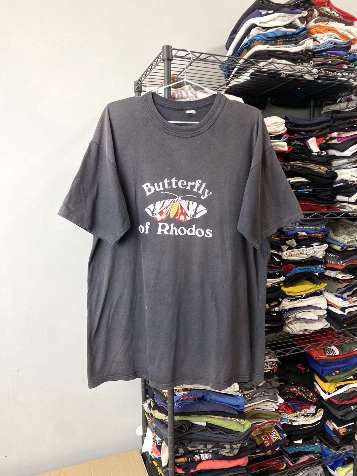 Band Tees Vintage 1990 S Butterfly Of Rhodos Sun Faded T Shirt Hoodie, Sweatshirt | PodTeesHub.com