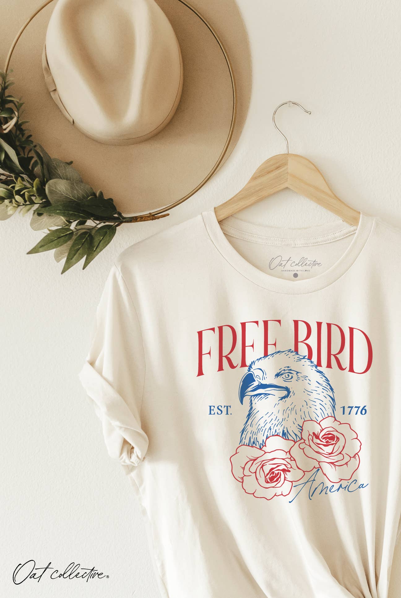 Free Bird America Graphic T-Shirt Hoodie, Sweatshirt | PodTeesHub.com
