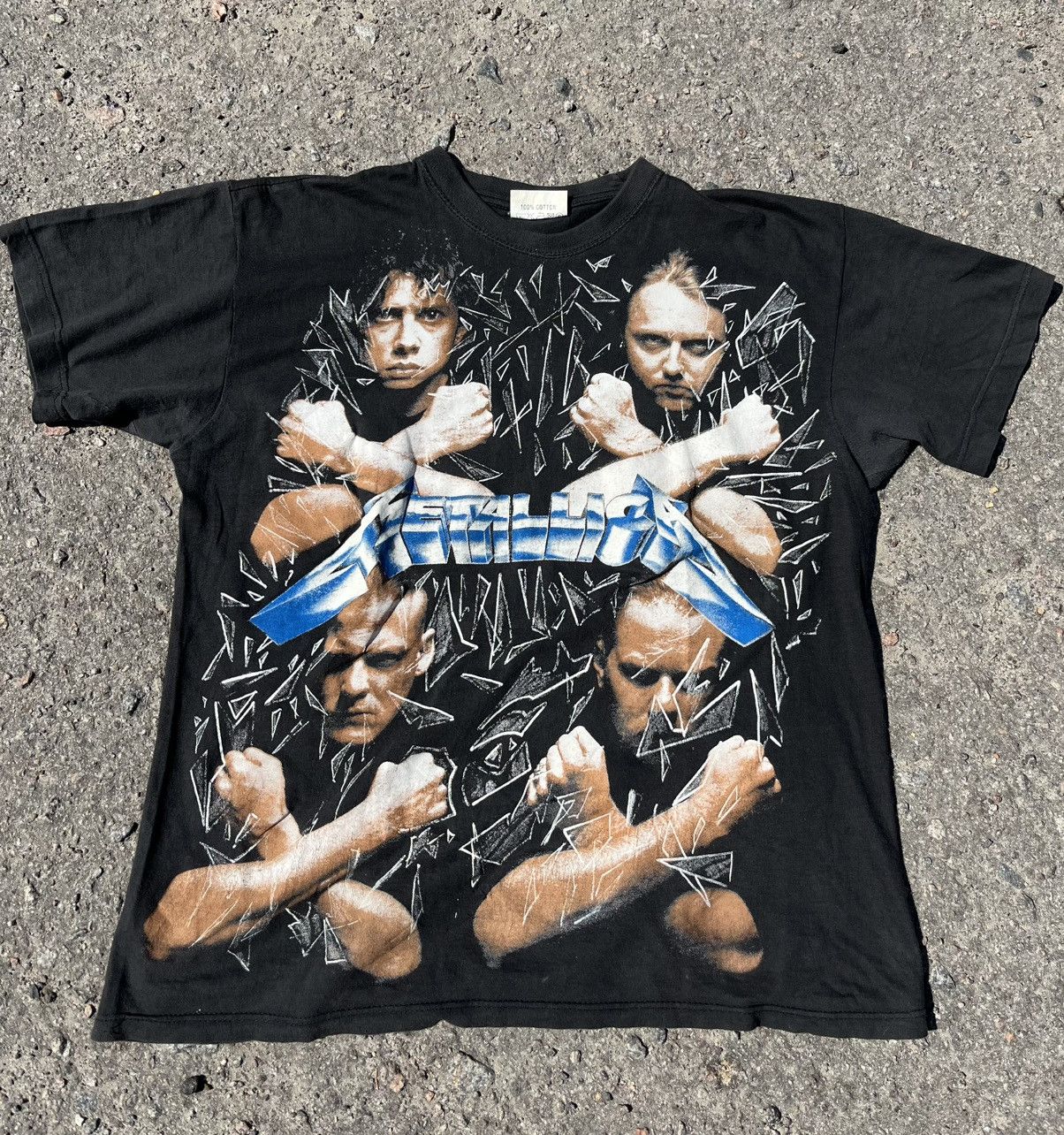 Metallica Vintage 90s Very Rare T Shirt Hoodie, Sweatshirt | PodTeesHub.com