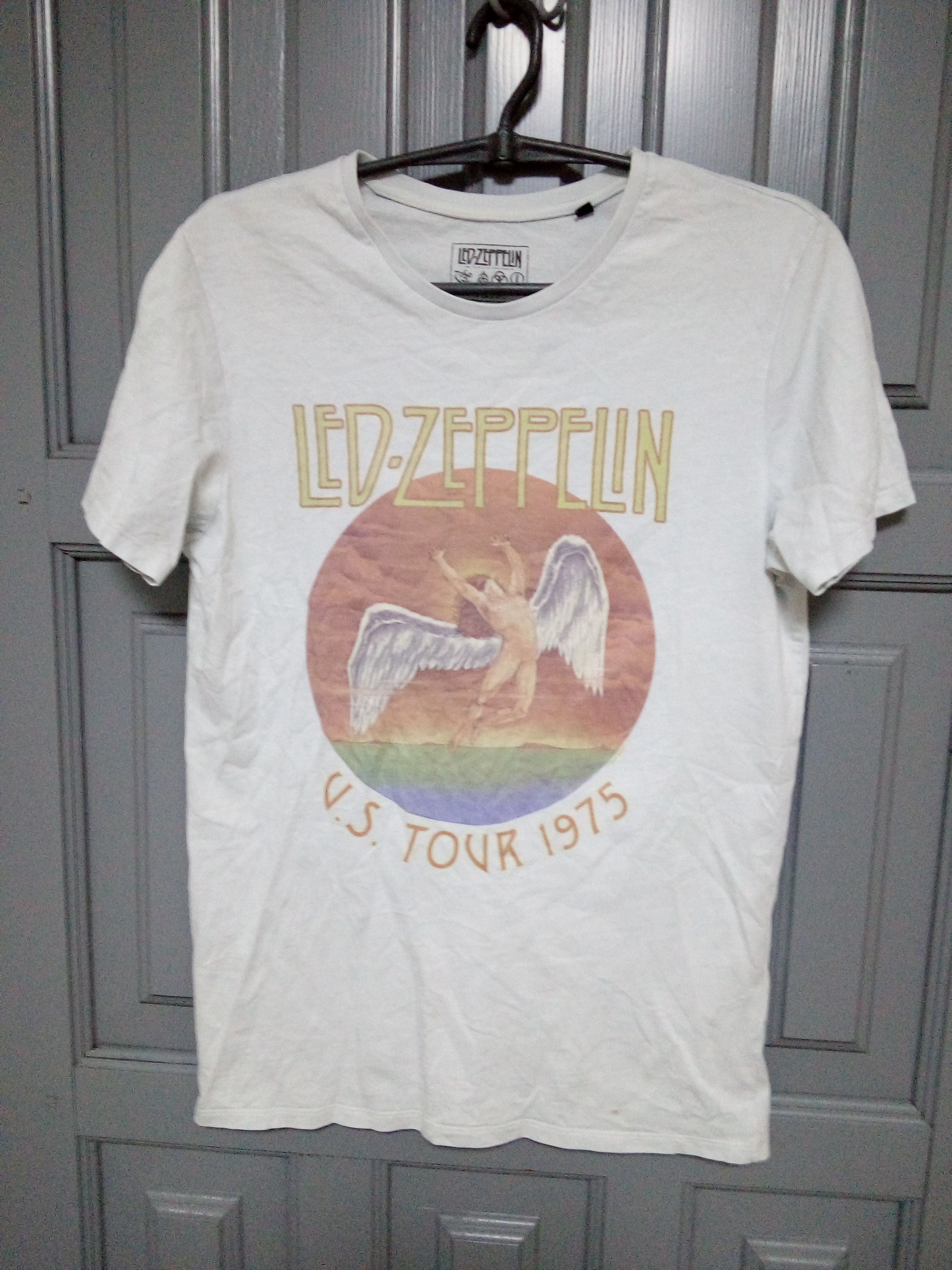 Zeppelin Led Zeppelin Usa Tour 1975 T Shirt Hoodie, Sweatshirt | PodTeesHub.com