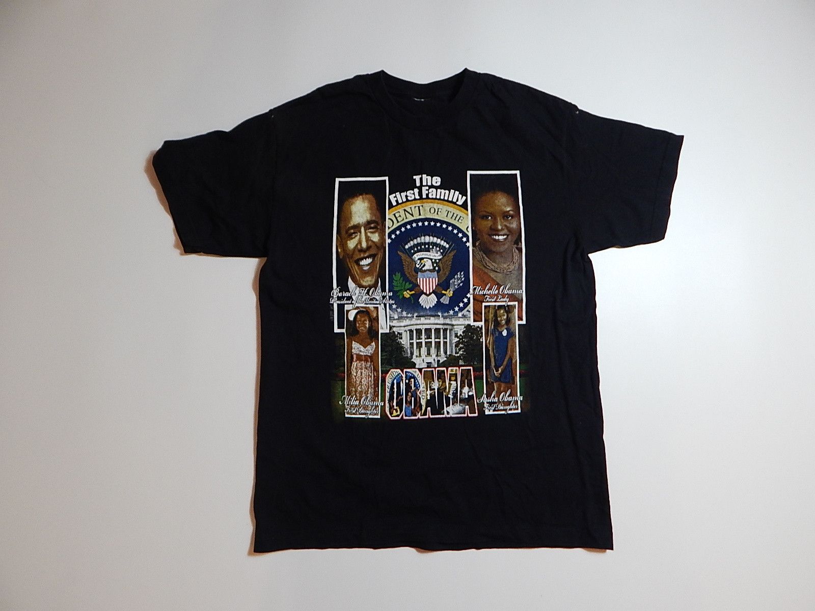 Vintage The First Family Barack Obama Usa President Tee Hoodie, Sweatshirt | PodTeesHub.com