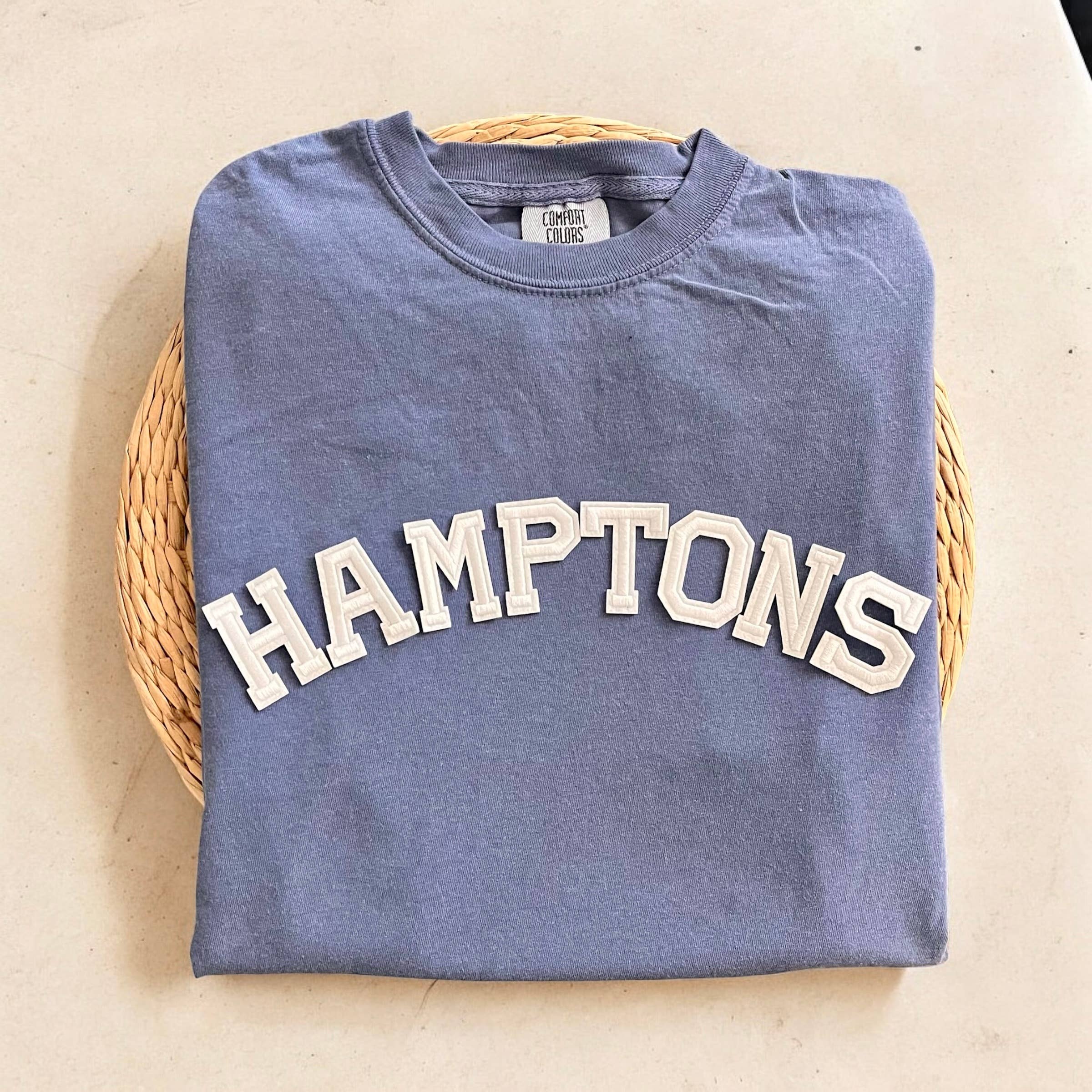 Comfort Colors Hamptons Tee, New York Shirt Hoodie, Sweatshirt | PodTeesHub.com