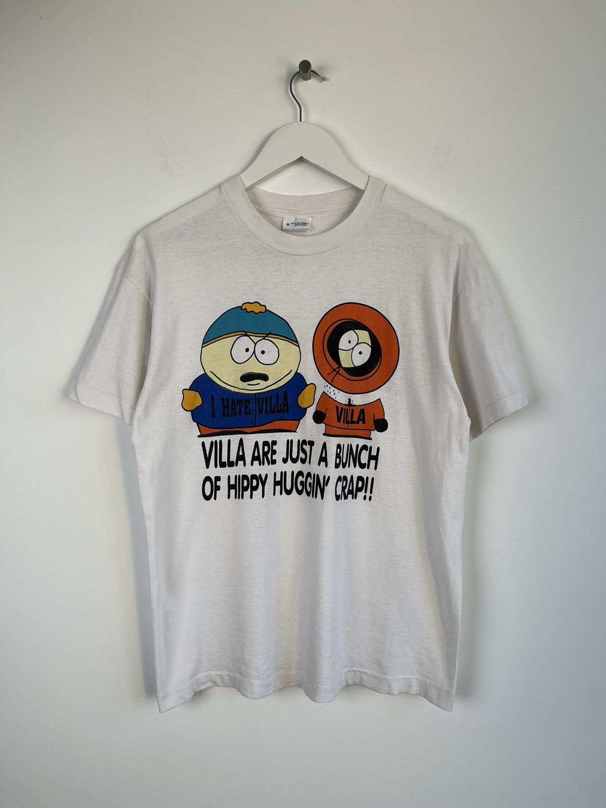 Vintage South Park Single Stich 90s Humor White Tee Hoodie, Sweatshirt | PodTeesHub.com