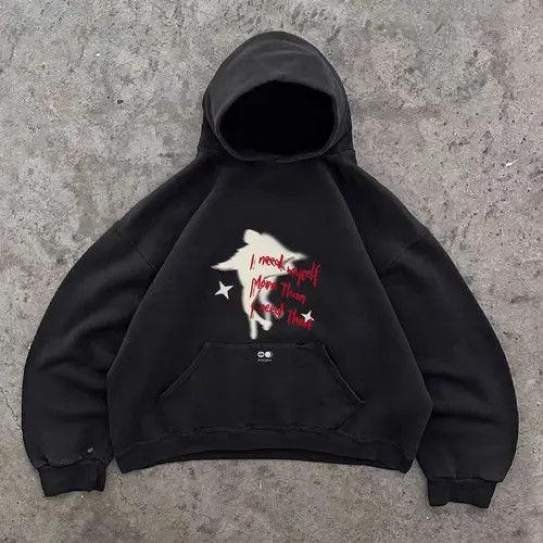 Other Black Washed Vintage Aviator Graphic Hoodie T-Shirts, Sweatshirt | PodTeesHub.com