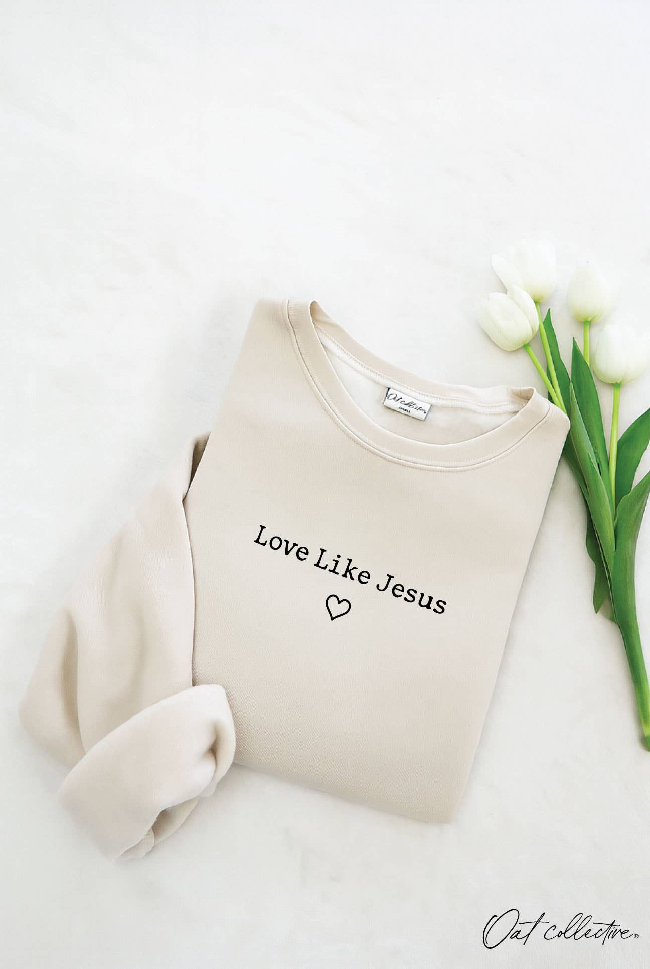 Love Like Jesus  Graphic Sweatshirt T-Shirts, Hoodie | PodTeesHub.com