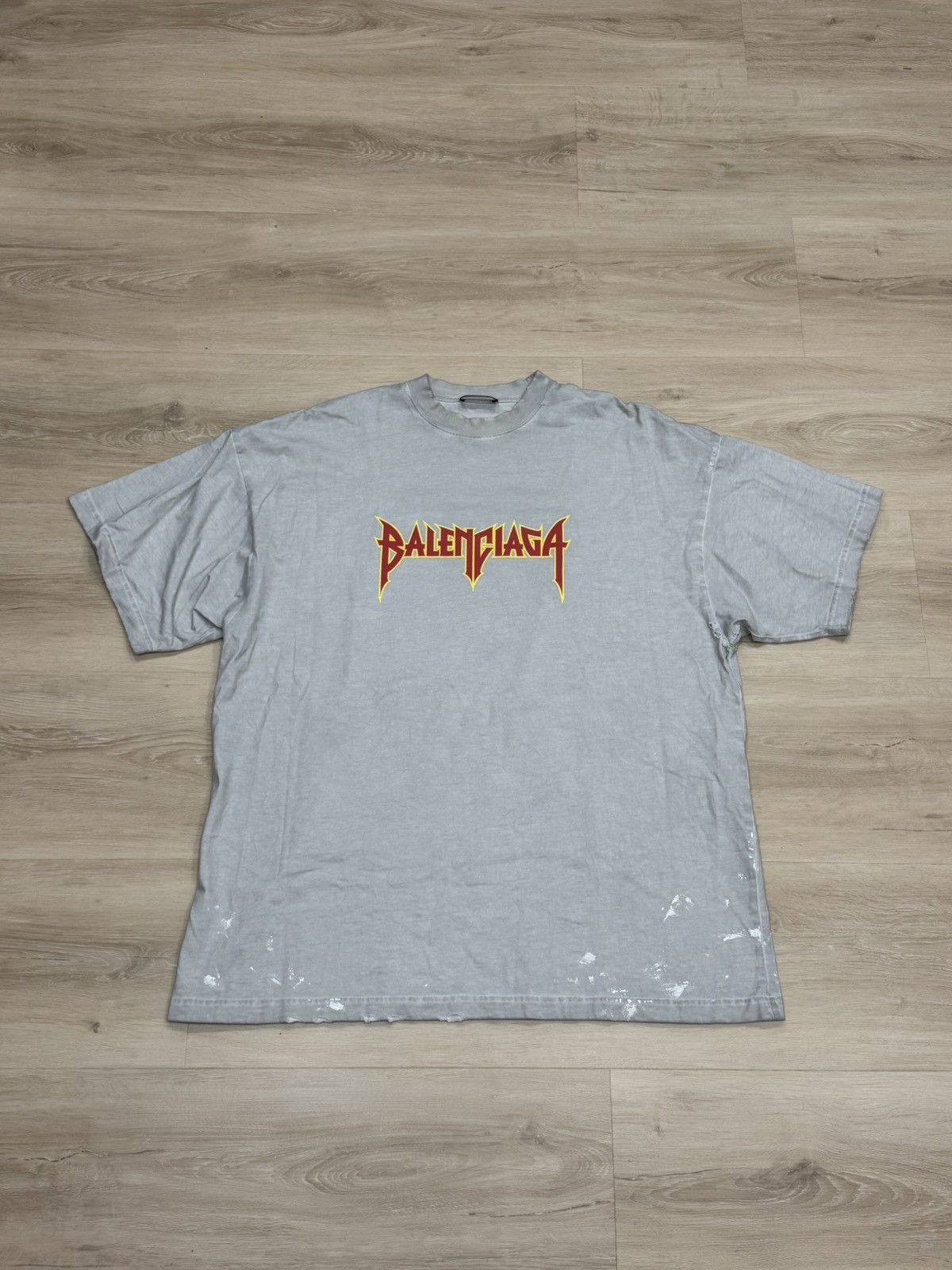 Balenciaga Metal Logo Tee Hoodie, Sweatshirt | PodTeesHub.com