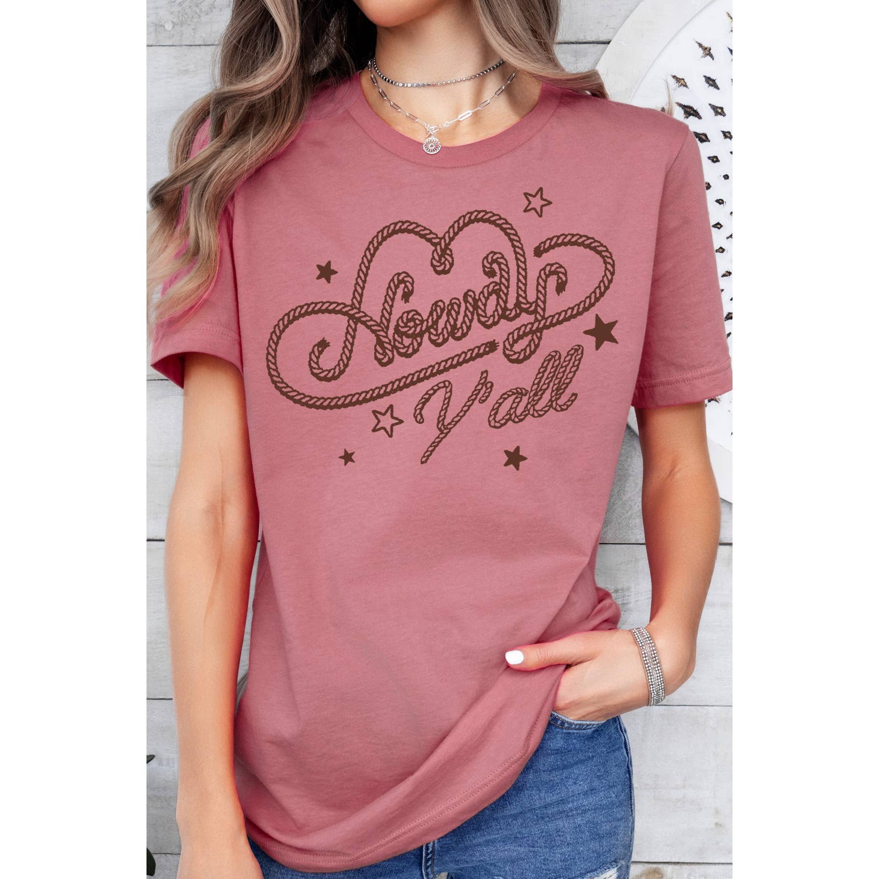 Howdy Yall- Short Sleeve Tee Hoodie, Sweatshirt | PodTeesHub.com