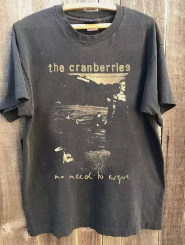 The Cranberries 1995 Tour Vintage Cotton Unisex T-Shirt Hoodie, Sweatshirt | PodTeesHub.com