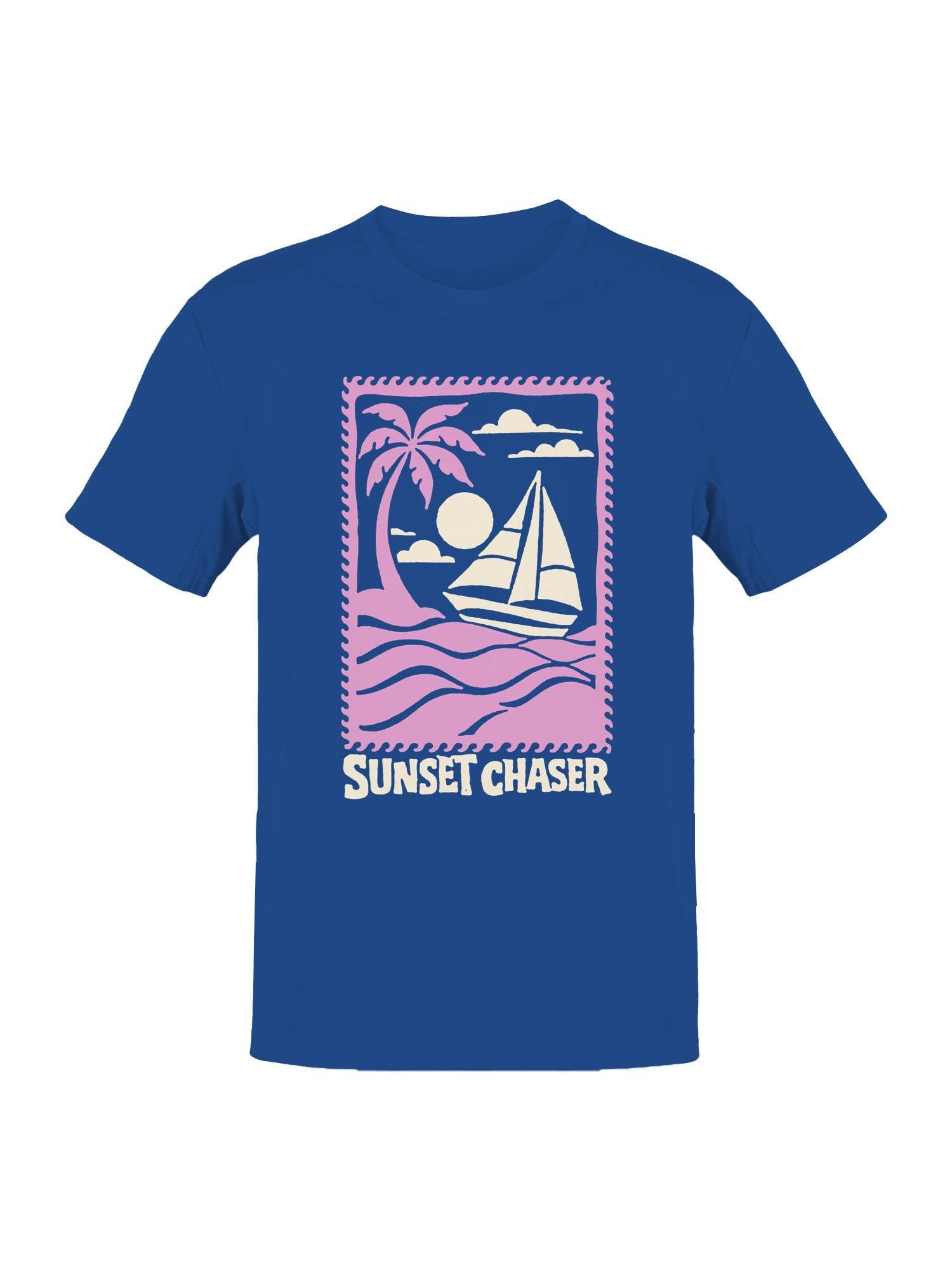Sunset Chaser Tropical Escape Men's T-Shirt Hoodie, Sweatshirt | PodTeesHub.com