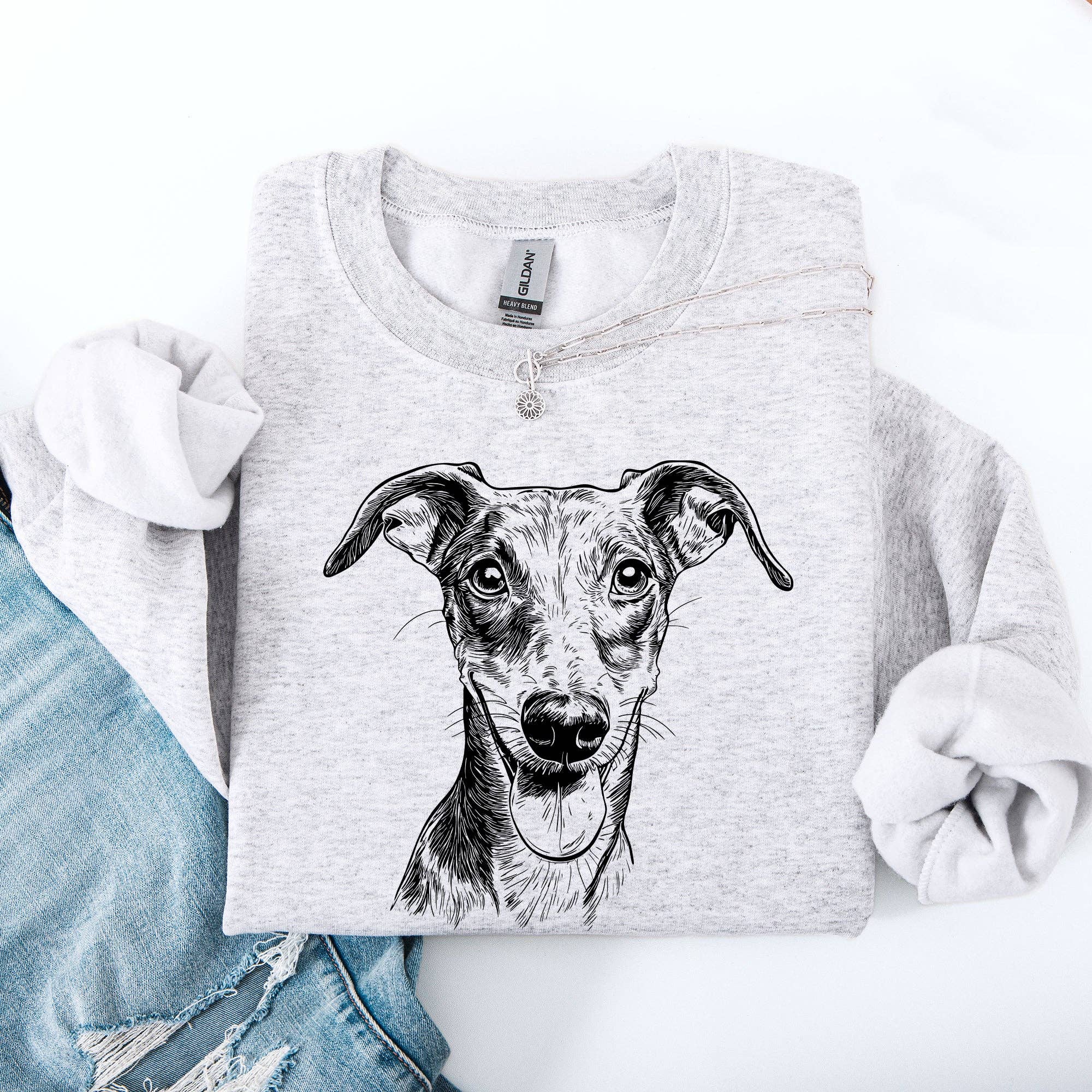 Grey Hound, Pet, Dog Breed Sweatshirt T-Shirts, Hoodie | PodTeesHub.com