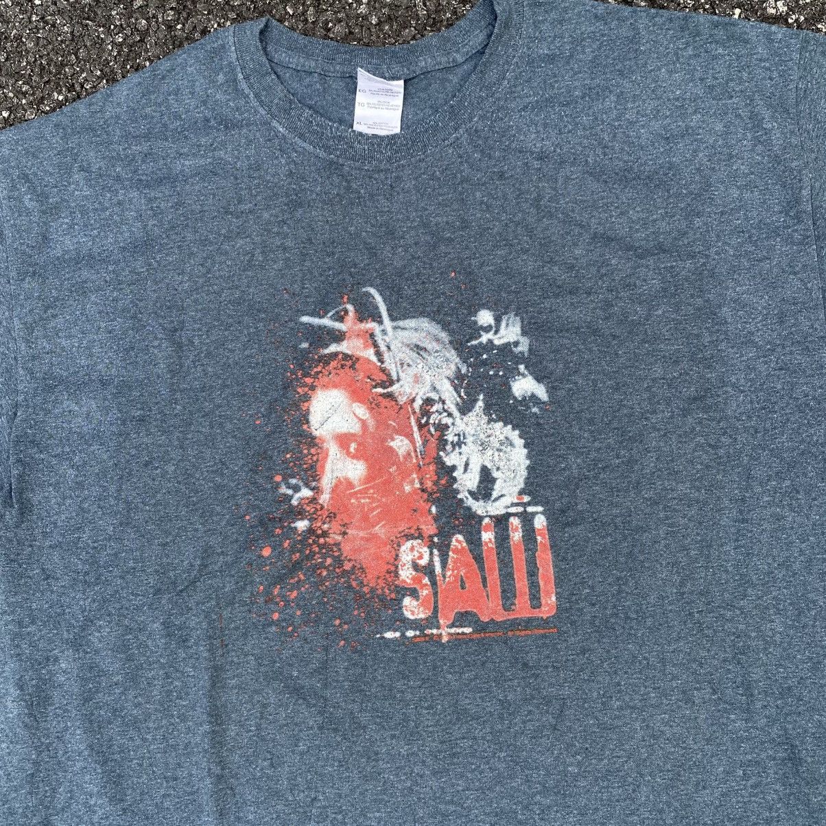Unsound Rags Vintage 2005 Saw Horror Promo Movie Film Shirt T-Shirts, Hoodie, Sweatshirt
