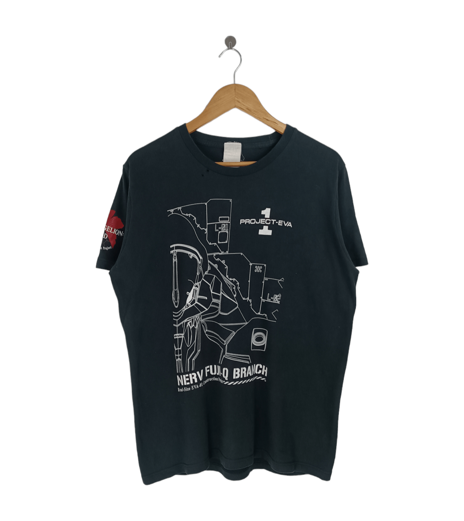 Anime Vintage 2000s Evangelion Faded Ghost Shell Akira T-Shirts, Hoodie, Sweatshirt